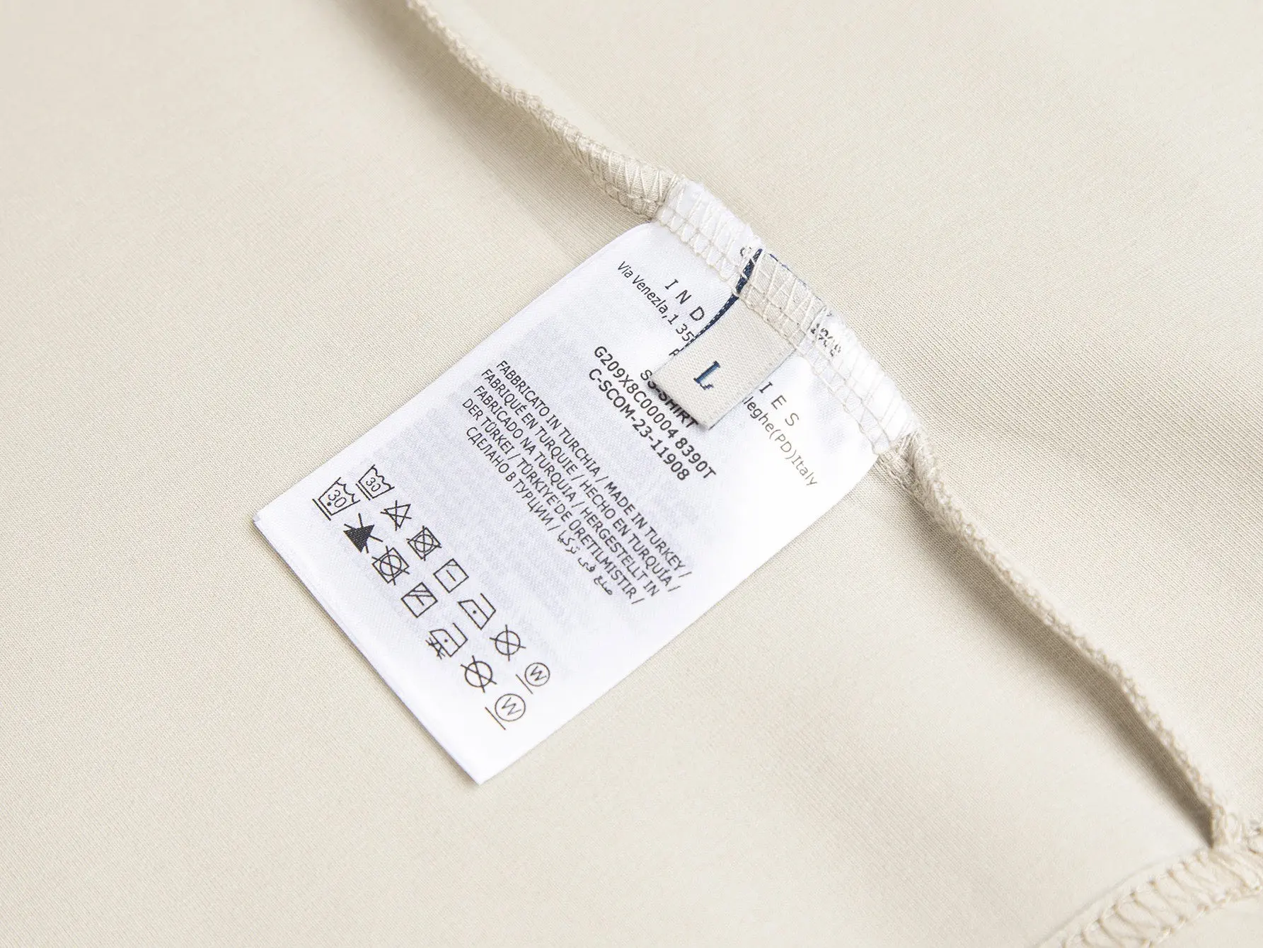 Logo-Appliqué Cotton-Blend T-Shirt D11516177 — view 7