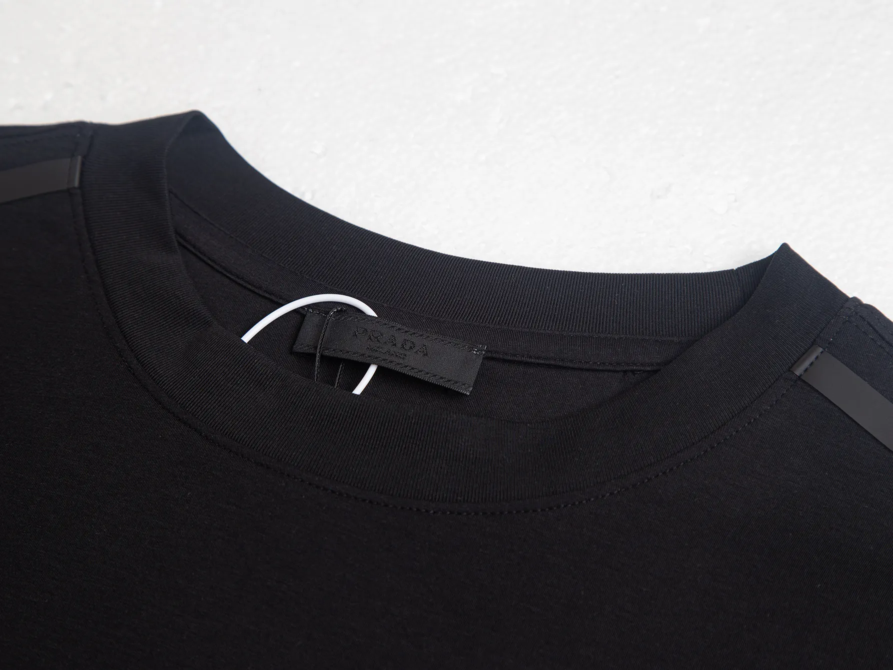 Logo-Patch Cotton-Blend T-Shirt D11516268 — view 4