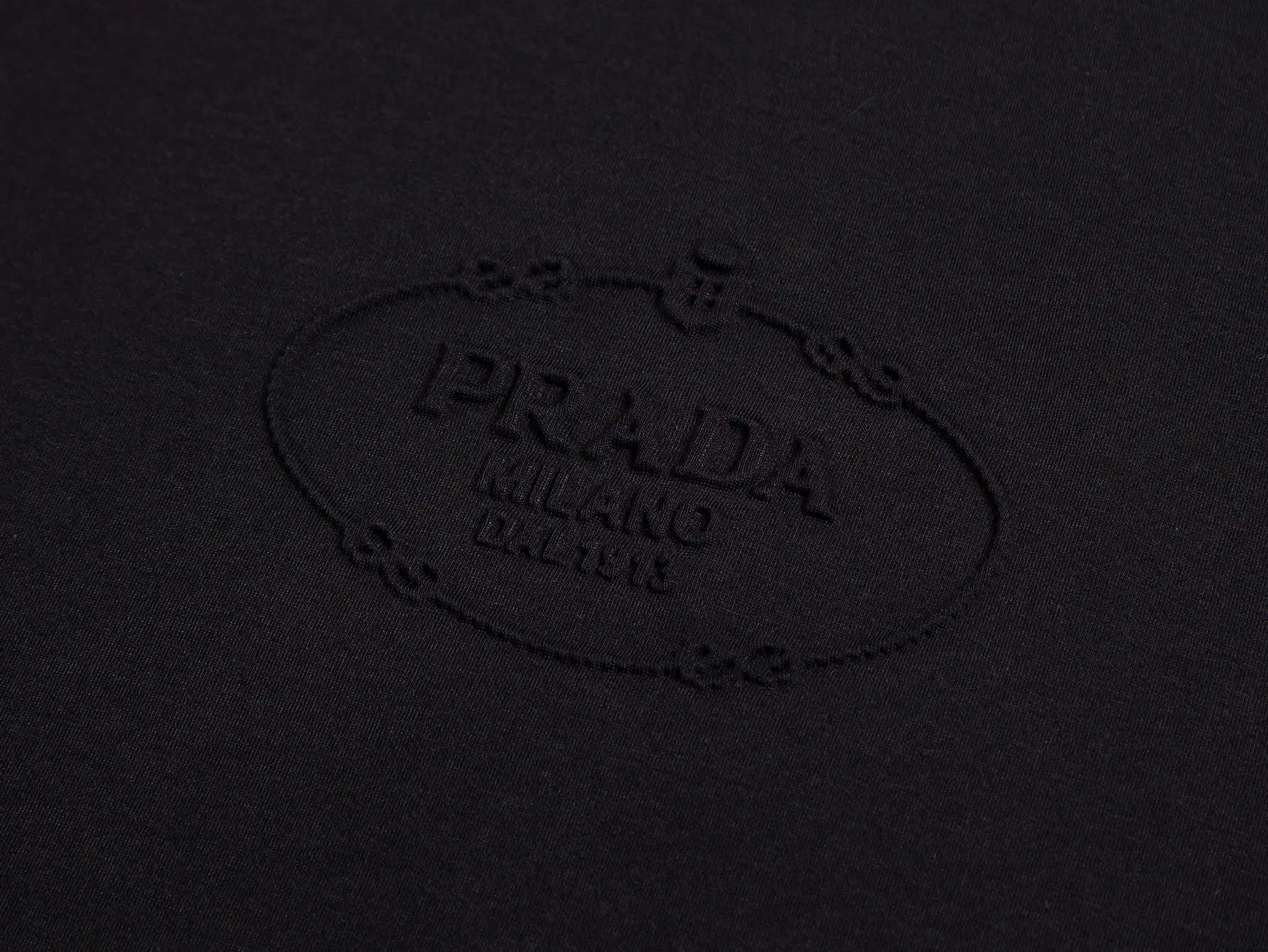 Logo-Embossed Cotton-Blend T-Shirt D11516271 — view 3