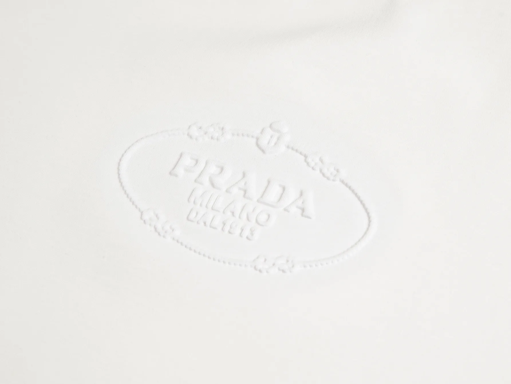 Embossed Logo Cotton-Blend T-Shirt D11516270 — view 3