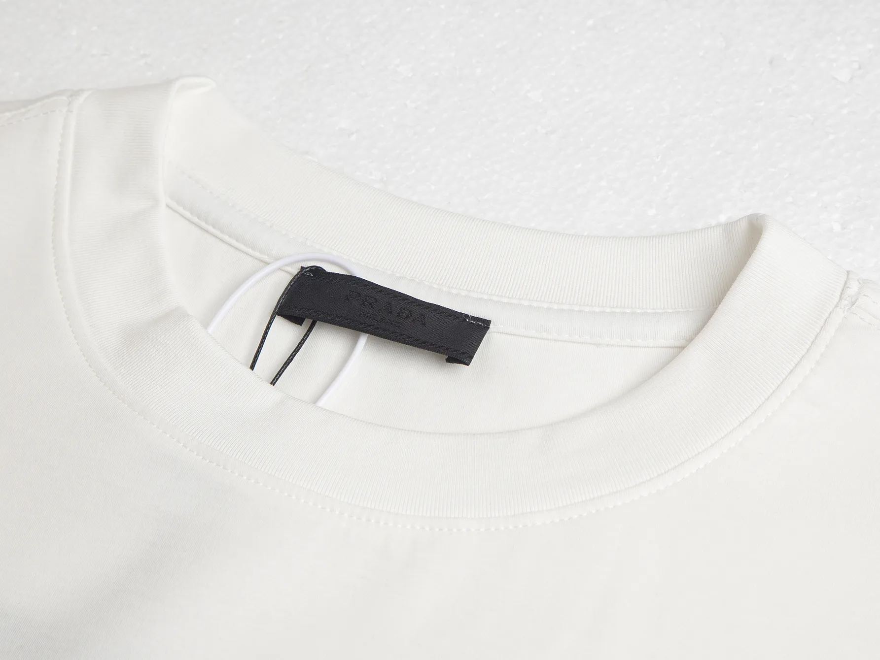 Embossed Logo Cotton-Blend T-Shirt D11516270 — view 4
