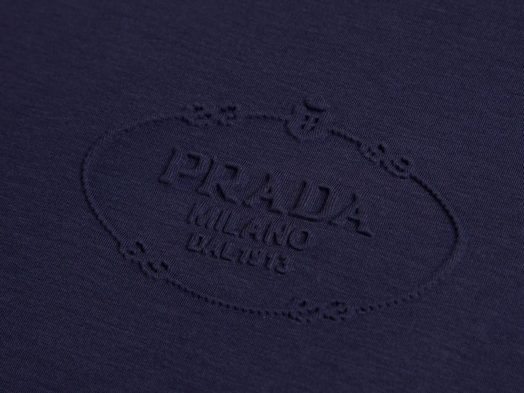 Embossed Logo Cotton T-Shirt D11516272 — view 3