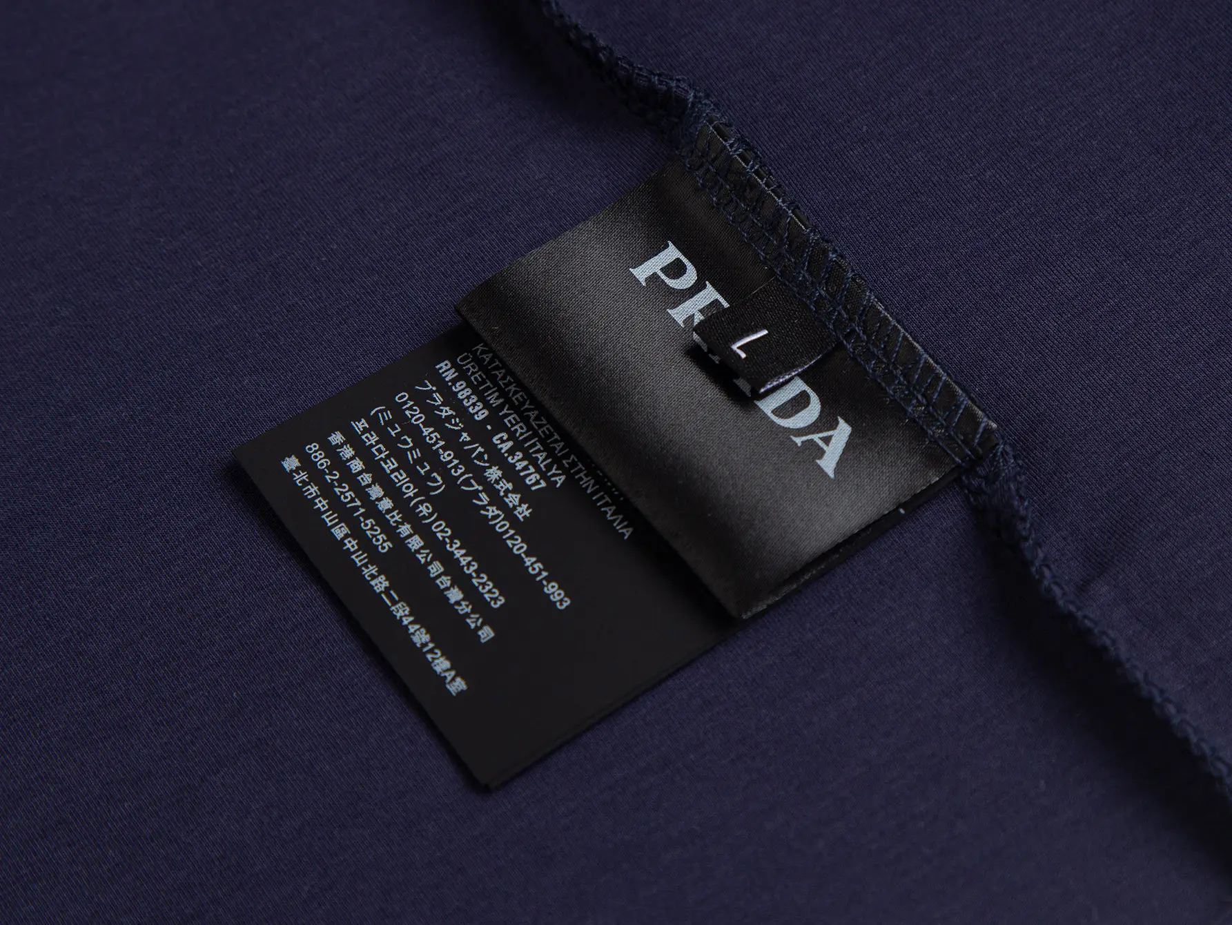 Embossed Logo Cotton T-Shirt D11516272 — view 4