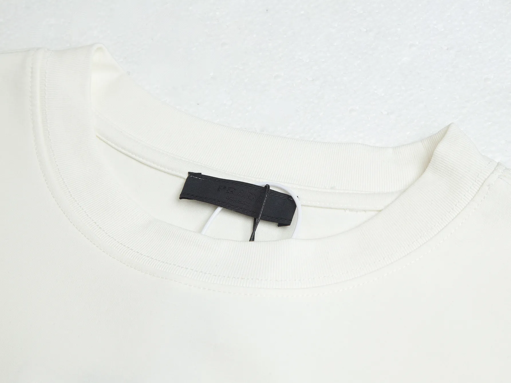 Embossed Logo Cotton-Blend T-Shirt D11516218 — view 4