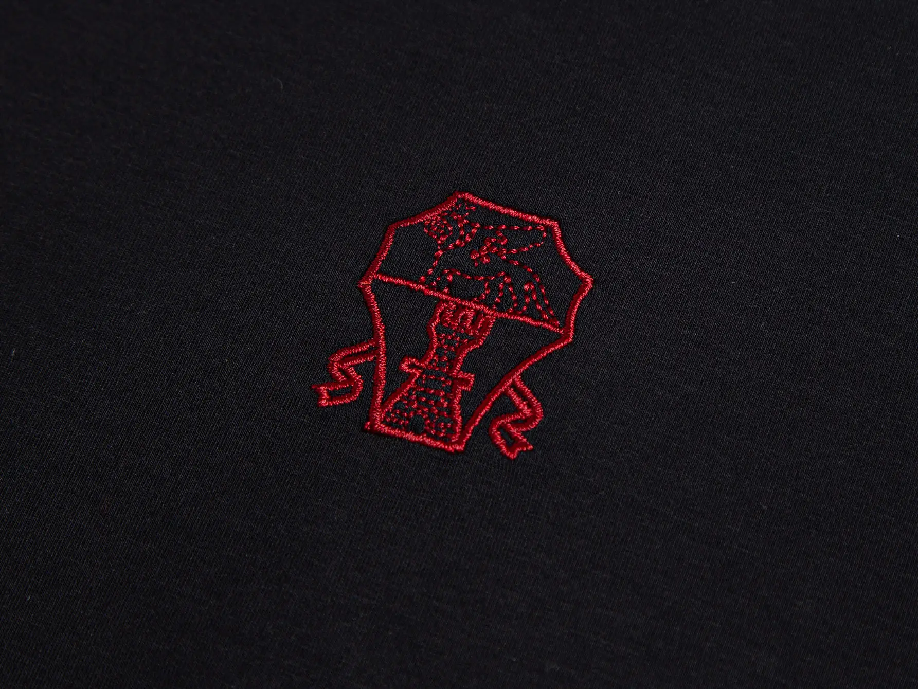 Embroidered Logo Cotton-Blend T-Shirt D11516335 — view 4