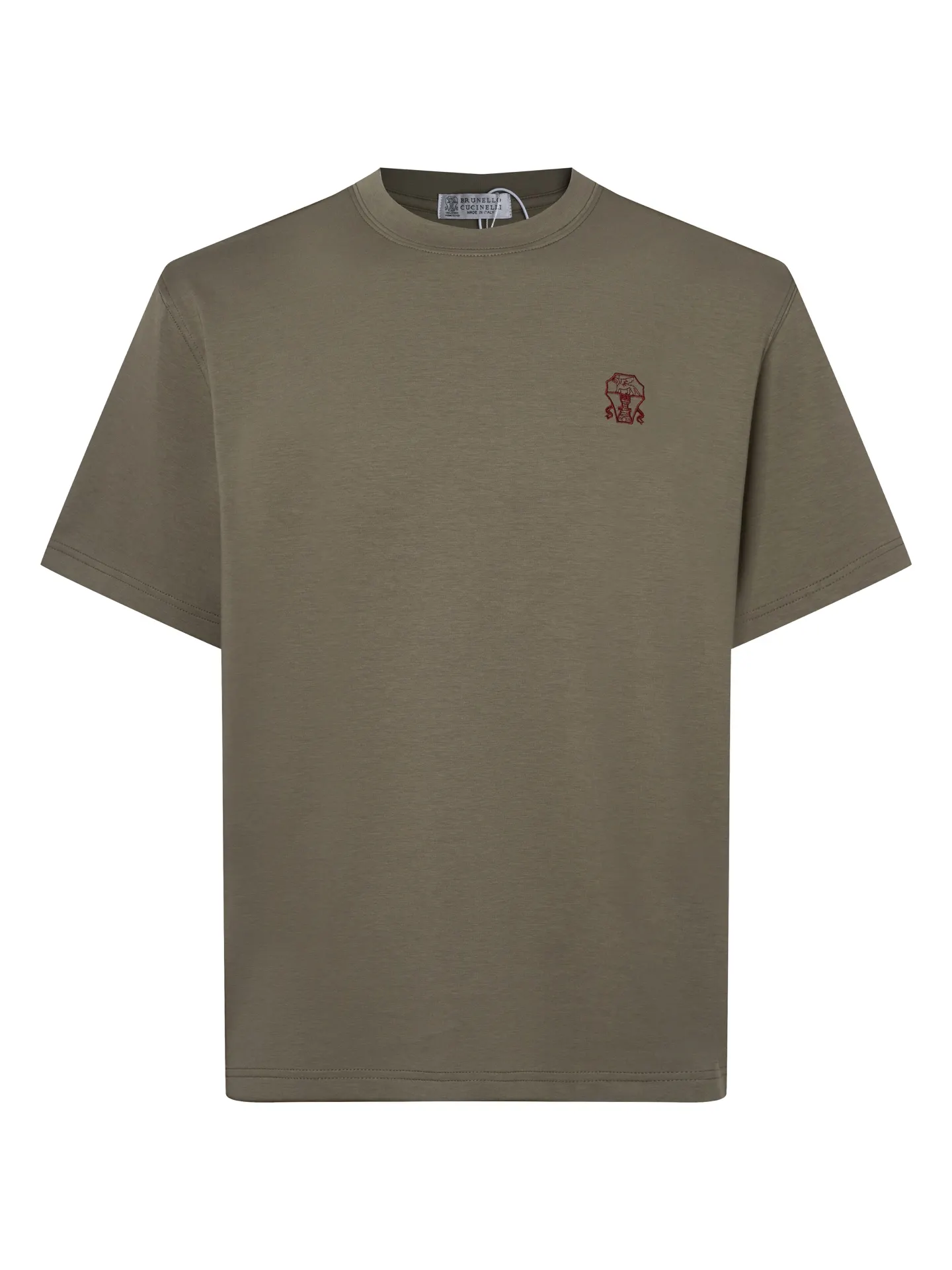 Embroidered Logo Cotton-Jersey T-Shirt D11516334