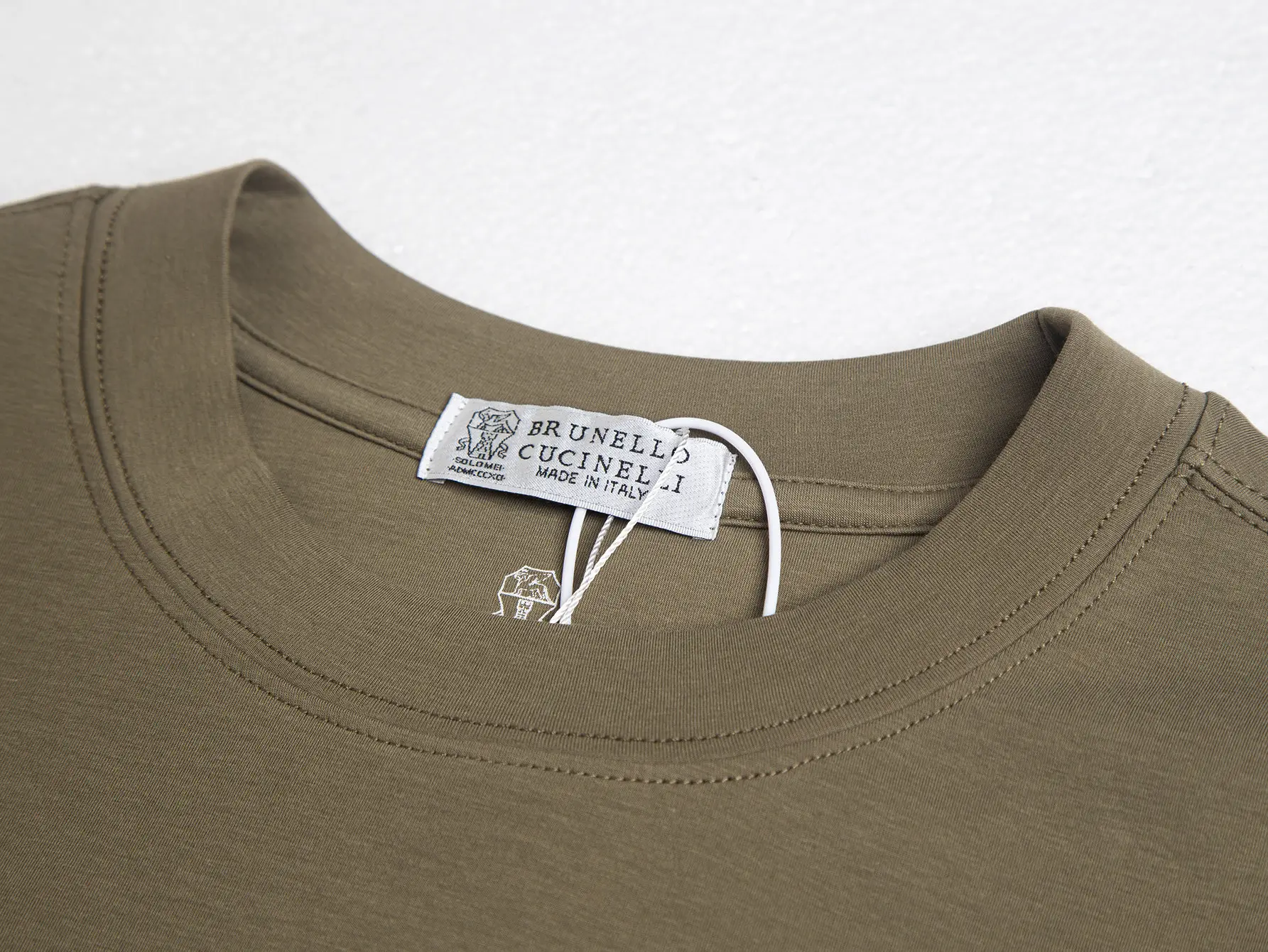 Embroidered Logo Cotton-Jersey T-Shirt D11516334 — view 4