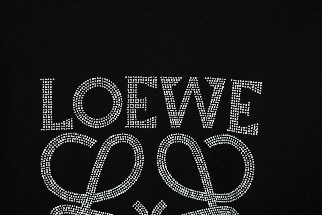 Crystal-Embellished Anagram Cotton T-Shirt D11512634 — view 5