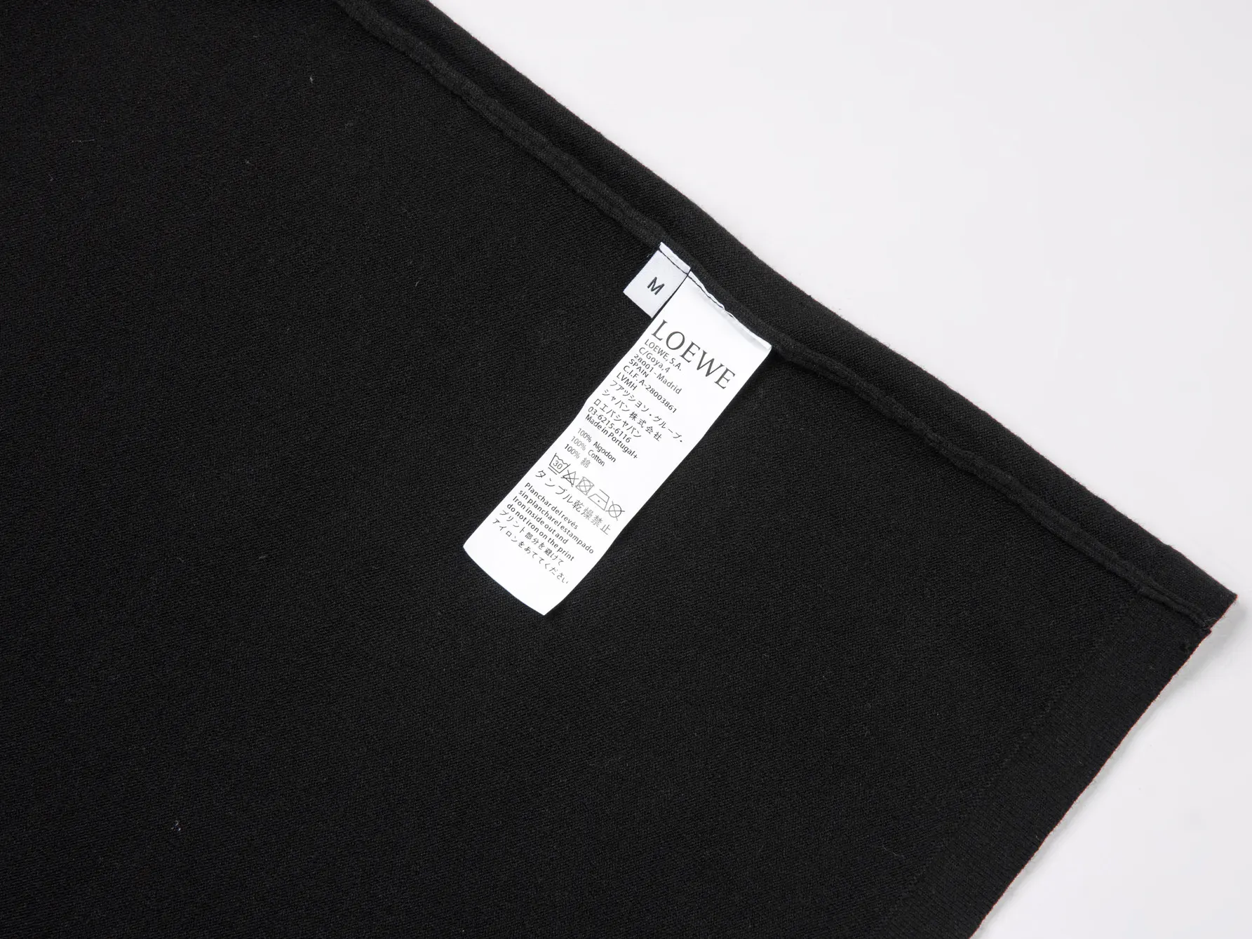 Anagram Embroidered Wool-Blend Knit T-Shirt D11516519 — view 6