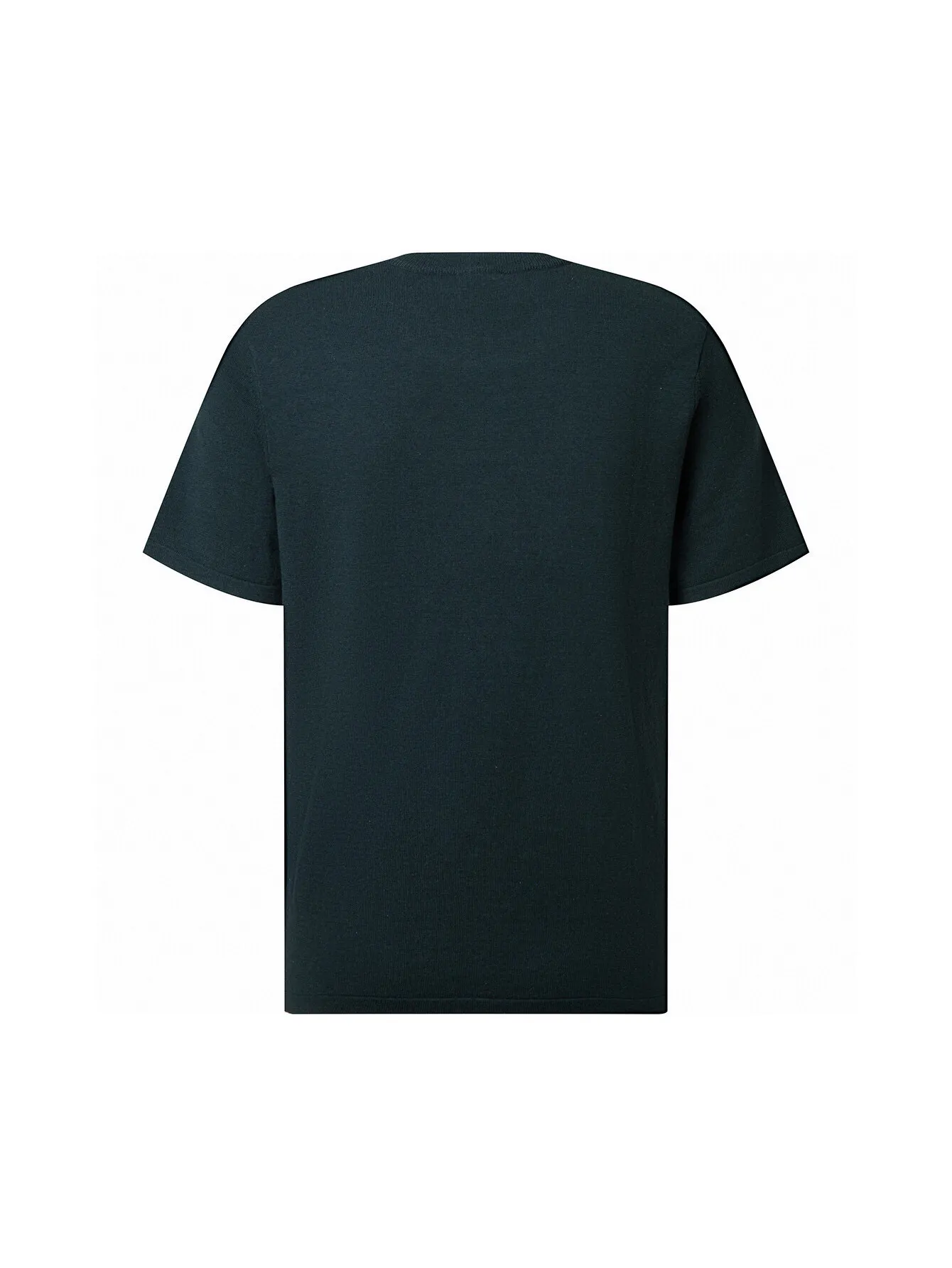 Logo Embroidered Wool-Blend Knit T-Shirt D11516516 — view 2