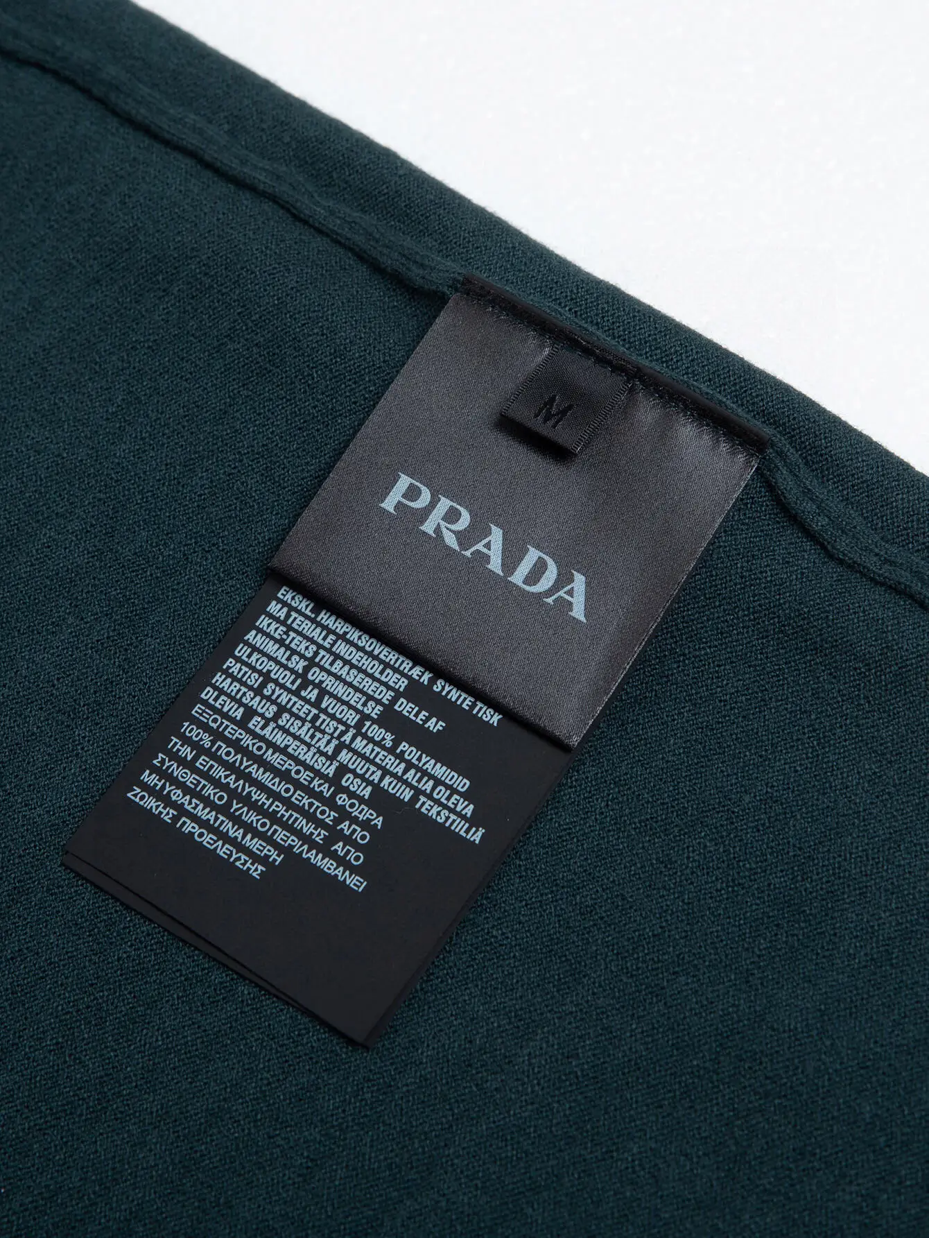 Logo Embroidered Wool-Blend Knit T-Shirt D11516516 — view 6