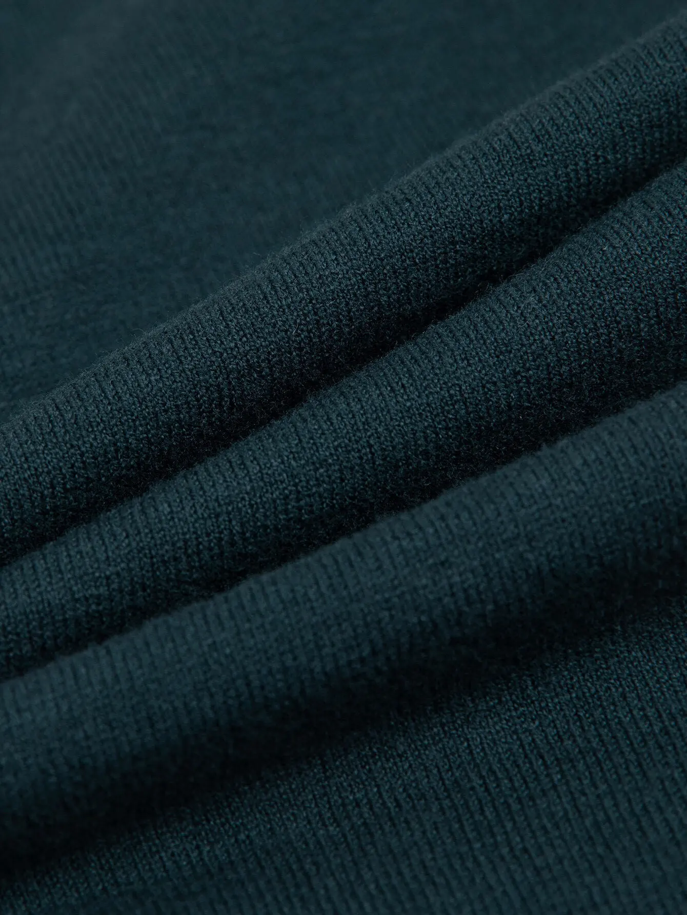 Logo Embroidered Wool-Blend Knit T-Shirt D11516516 — view 9