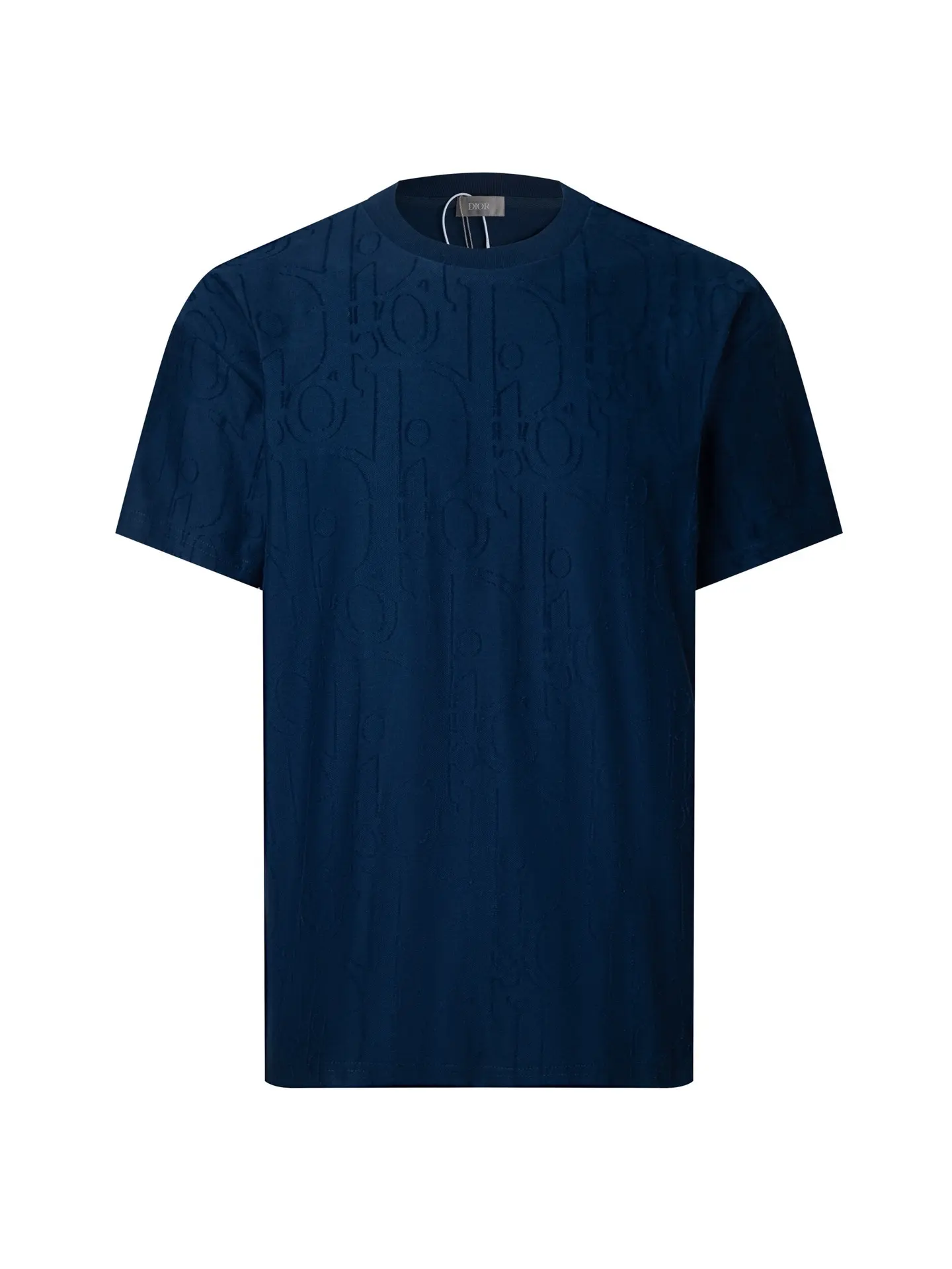 Oblique Terry Cotton Jacquard T-Shirt D11516299
