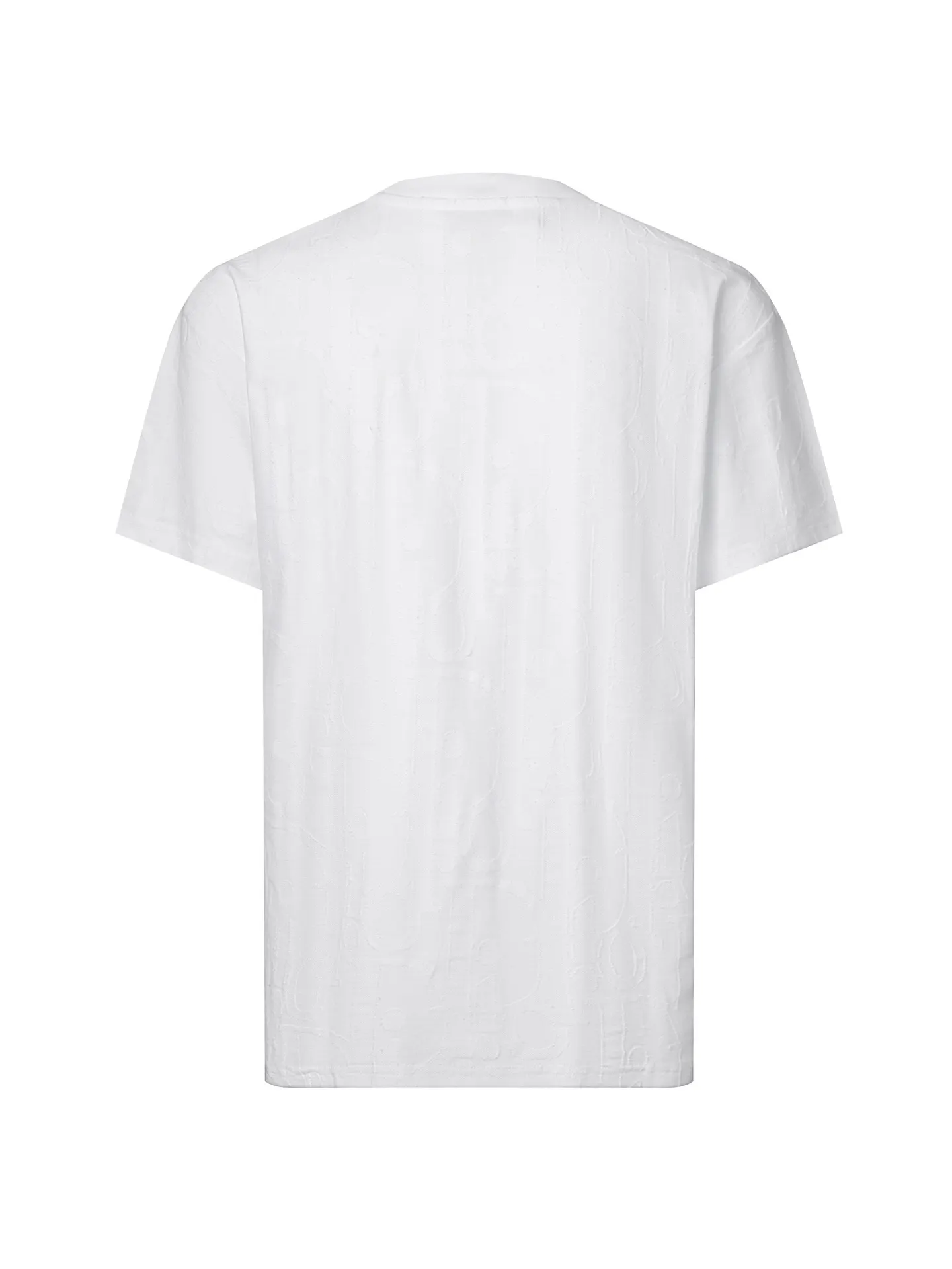 Oblique Terry Jacquard Cotton T-Shirt D11516301 — view 2