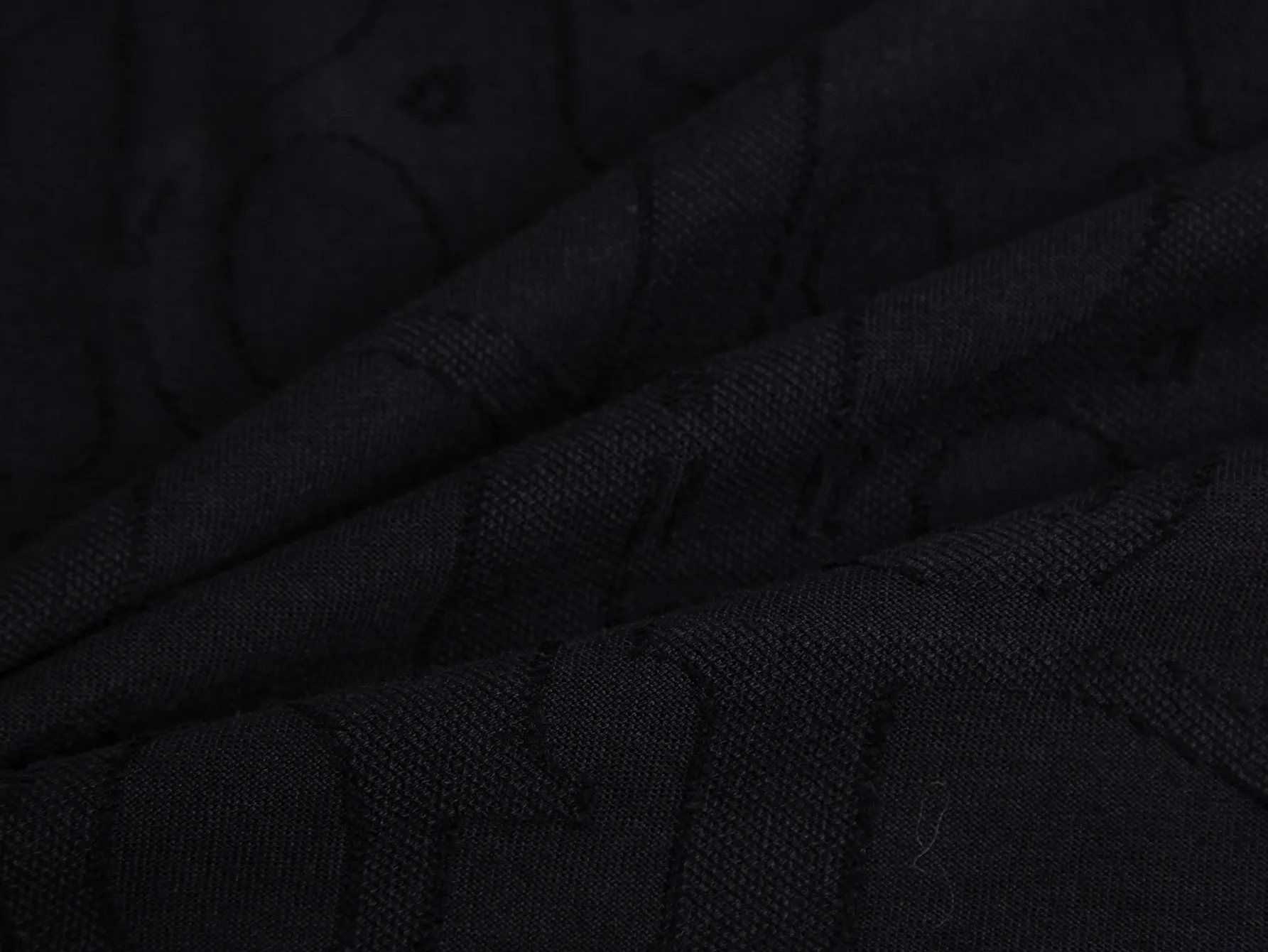 Oblique Jacquard Terry Cotton T-Shirt D11516300 — view 7