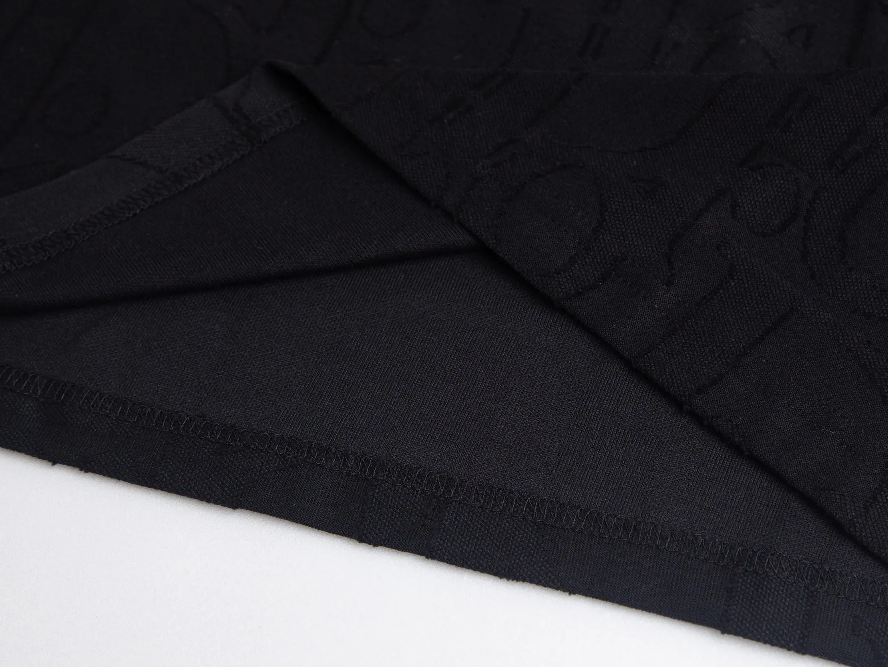 Oblique Jacquard Terry Cotton T-Shirt D11516300 — view 8