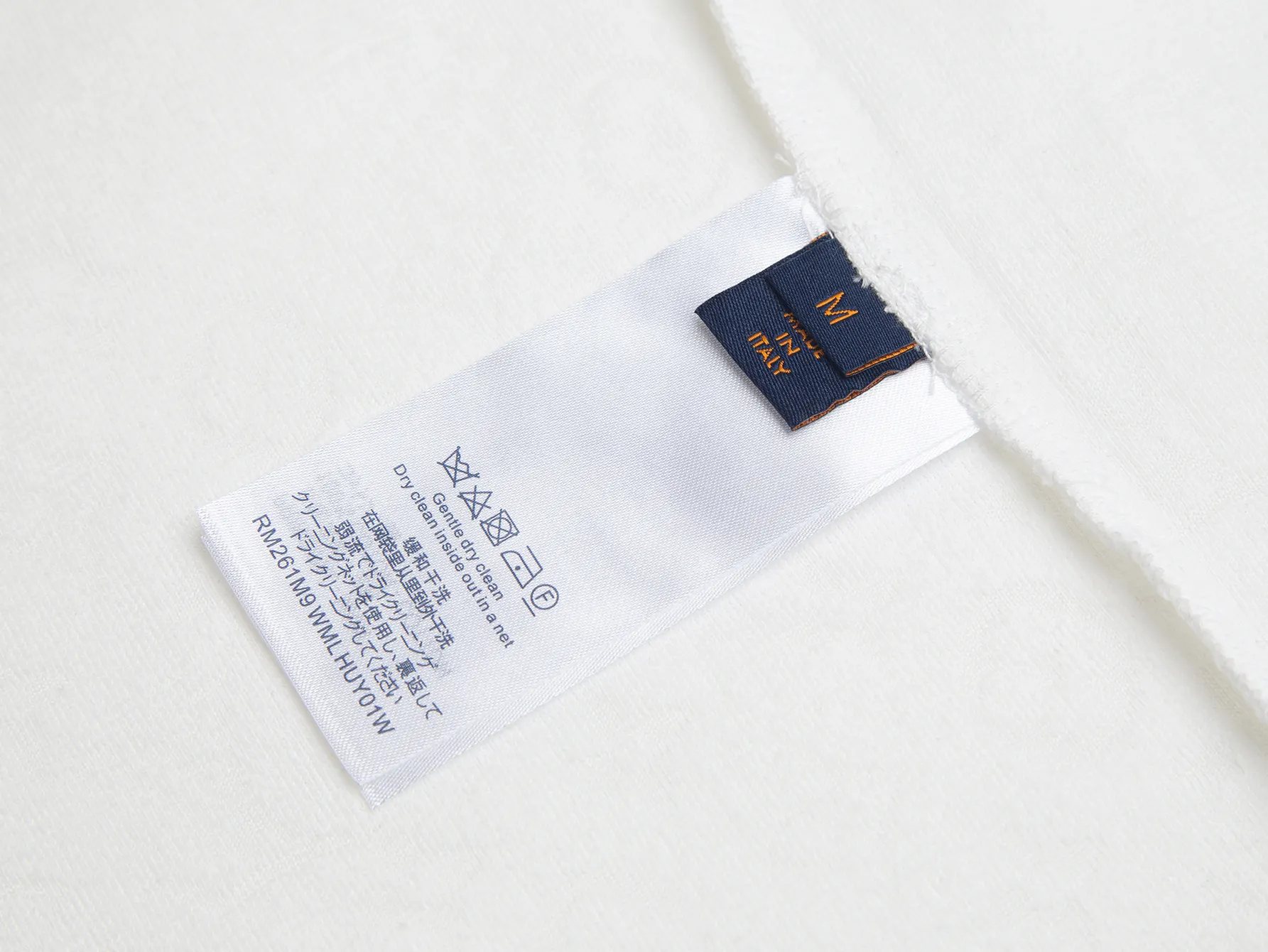 Monogram Towel Embroidery Cotton T-Shirt D11516308 — view 9