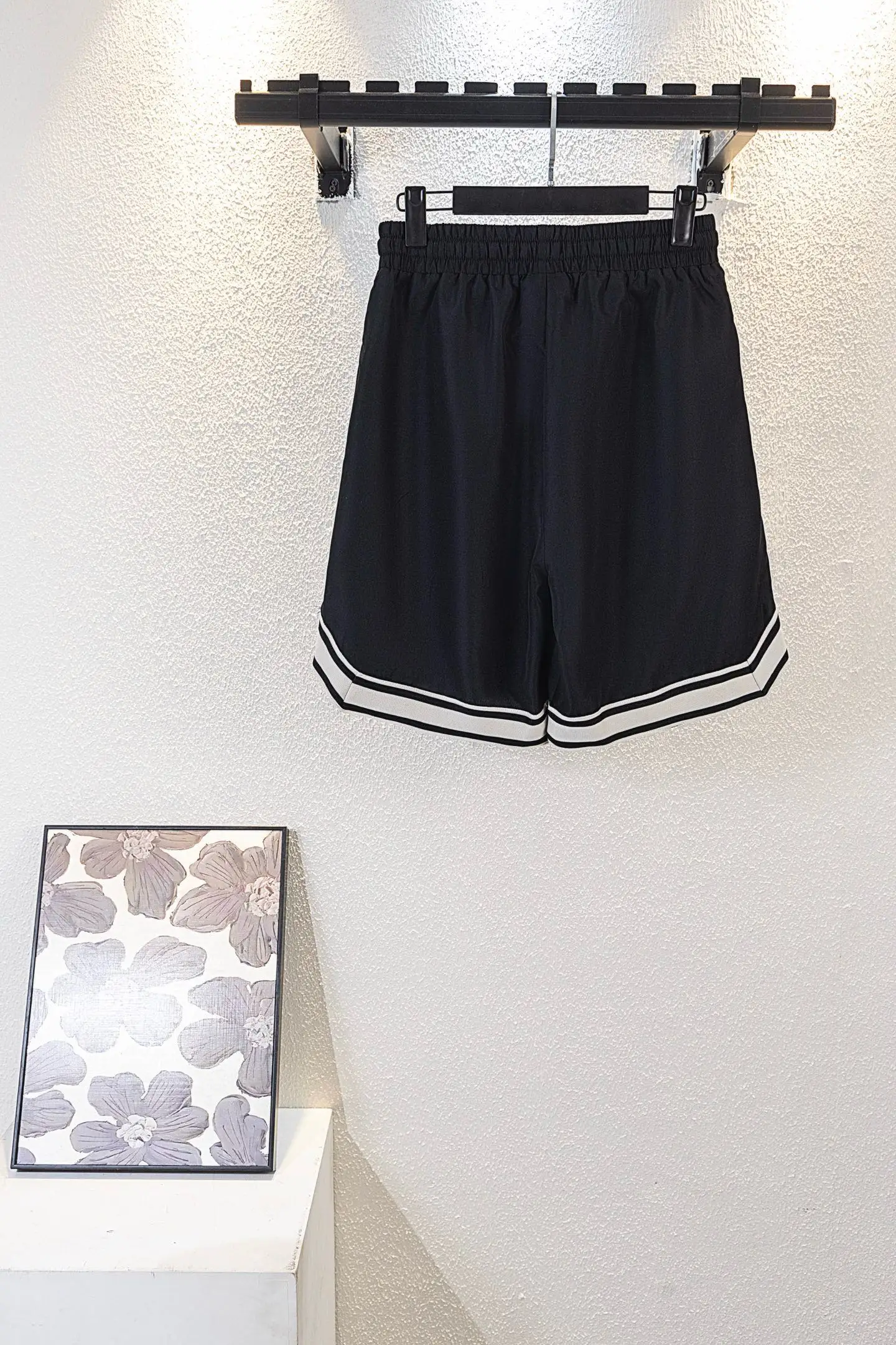 Logo Embroidered Mesh Basketball Shorts D11811535 — view 2