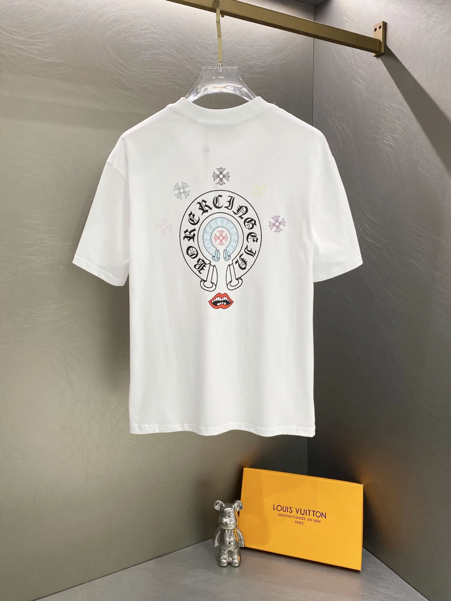 Logo Graphic Oversized Cotton T-Shirt D12019626 — view 2