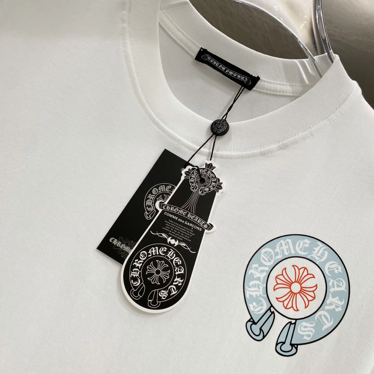 Logo Graphic Oversized Cotton T-Shirt D12019626 — view 3