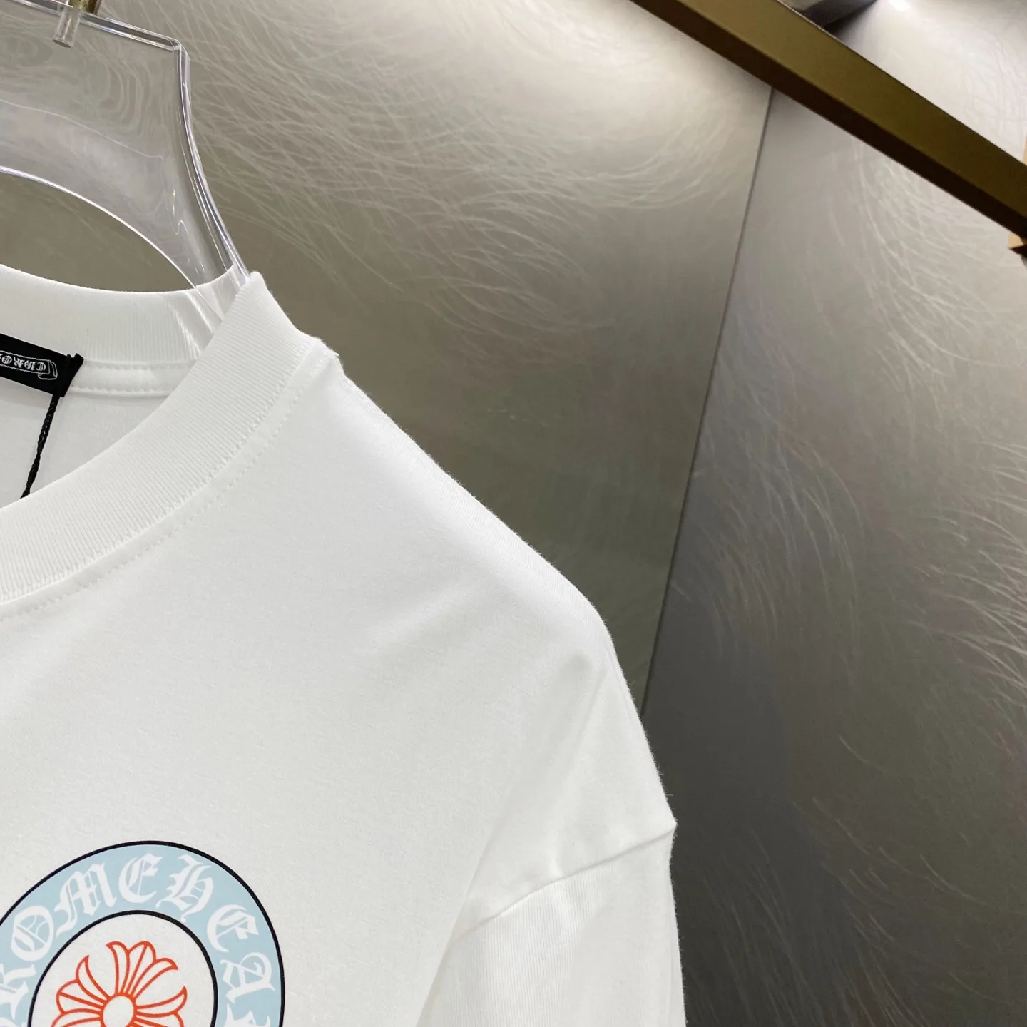 Logo Graphic Oversized Cotton T-Shirt D12019626 — view 7