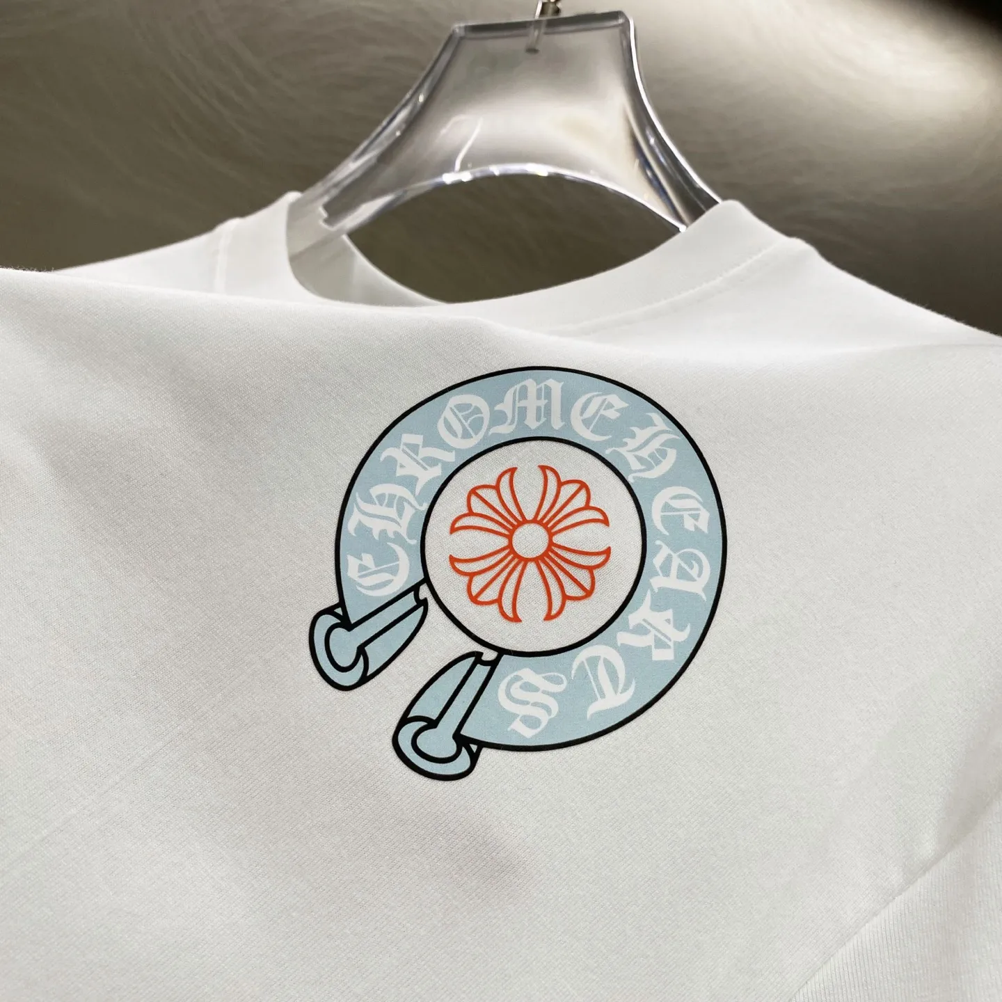 Logo Graphic Oversized Cotton T-Shirt D12019626 — view 9
