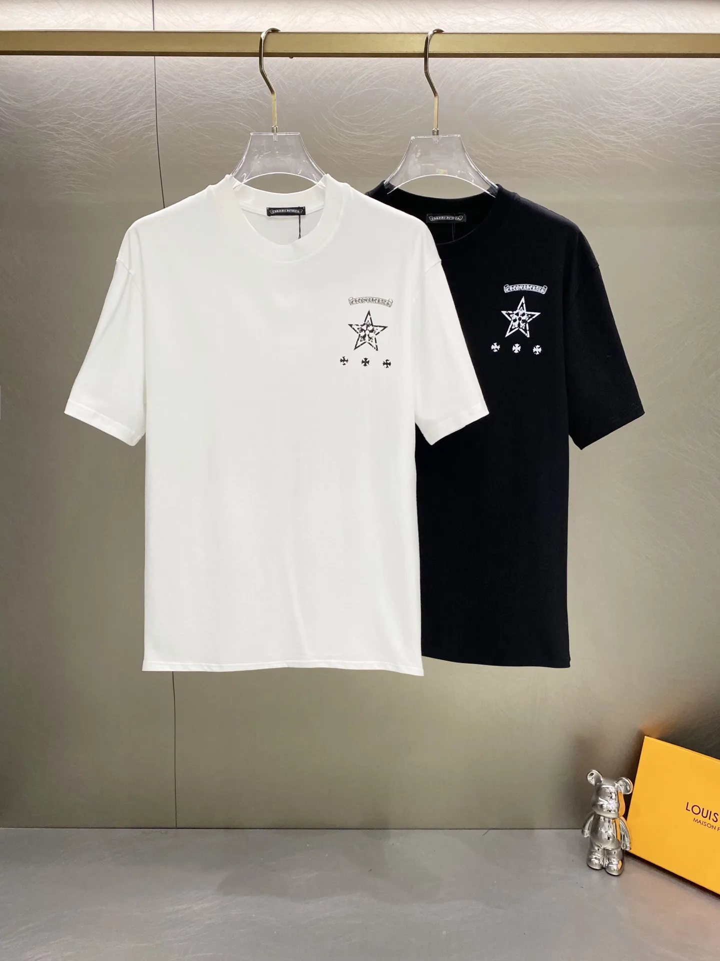 Logo-Print Heavyweight Cotton T-Shirt D12019624