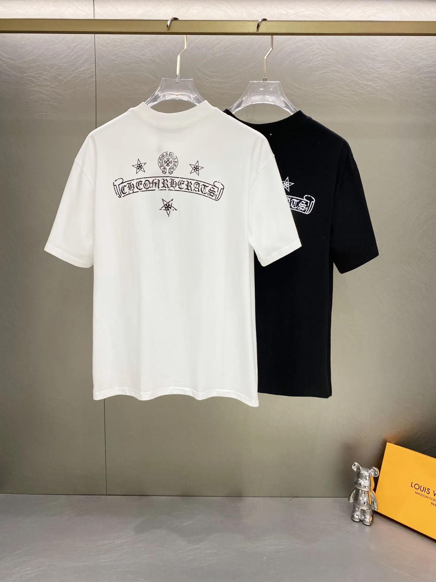 Logo-Print Heavyweight Cotton T-Shirt D12019624 — view 2