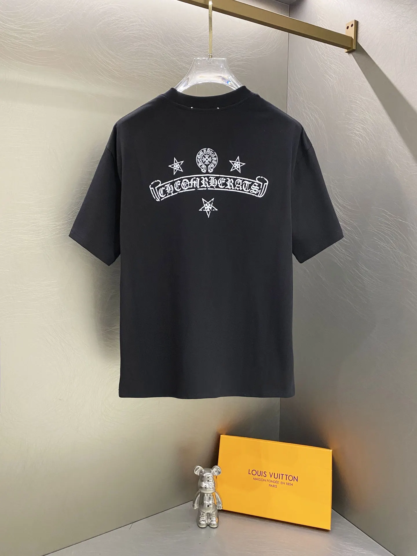 Logo-Print Heavyweight Cotton T-Shirt D12019624 — view 4