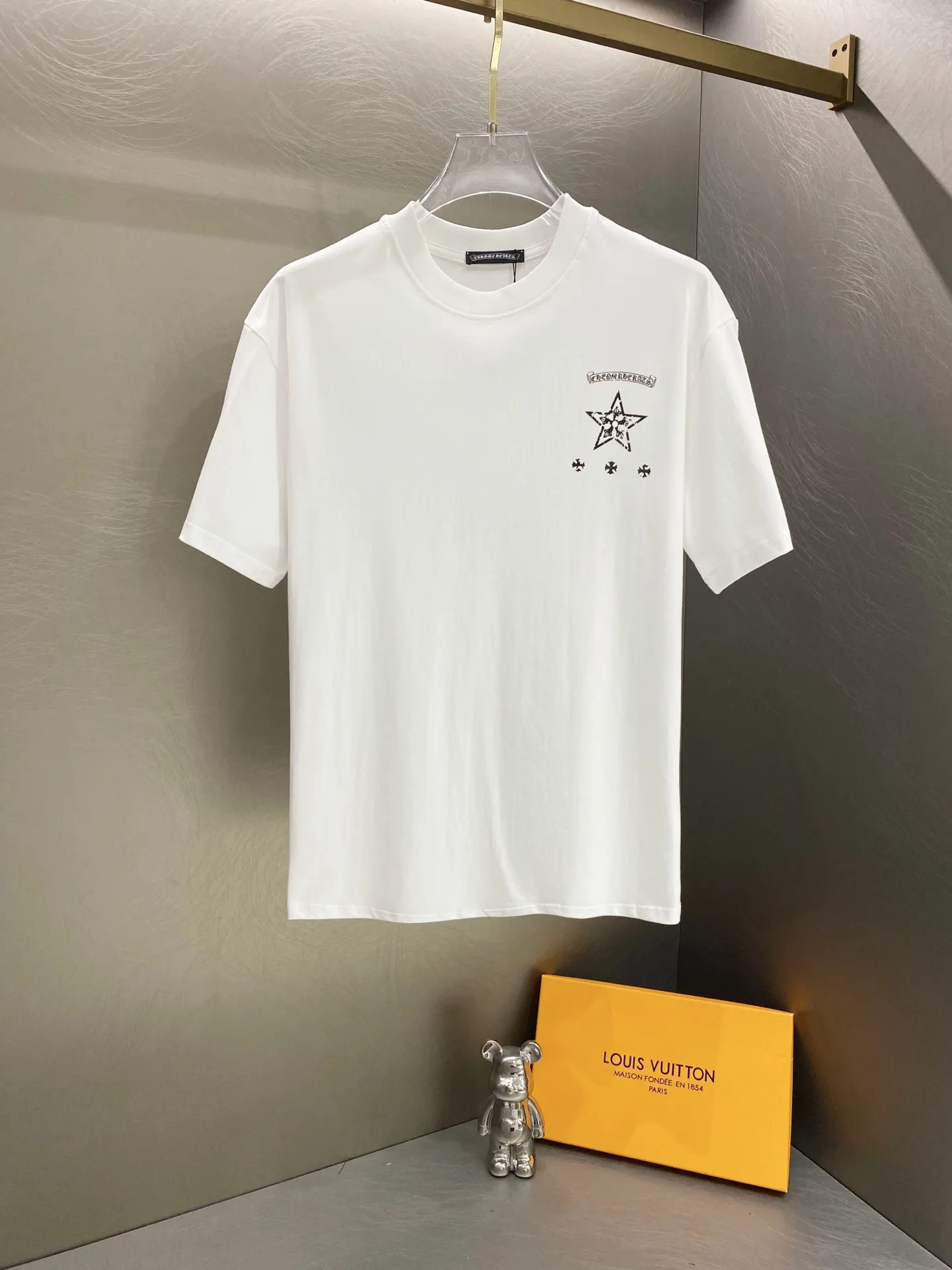 Logo-Print Heavyweight Cotton T-Shirt D12019624 — view 5