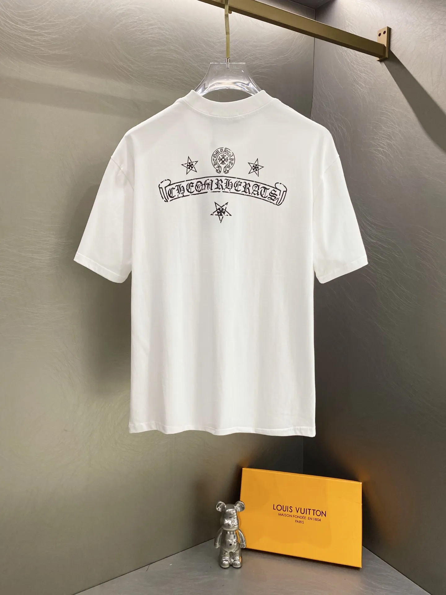 Logo-Print Heavyweight Cotton T-Shirt D12019624 — view 6