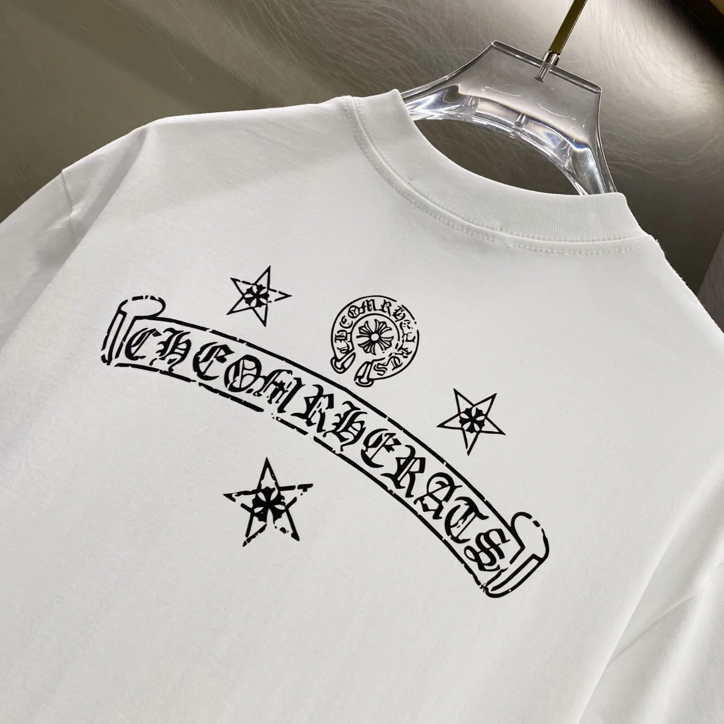 Logo-Print Heavyweight Cotton T-Shirt D12019624 — view 7