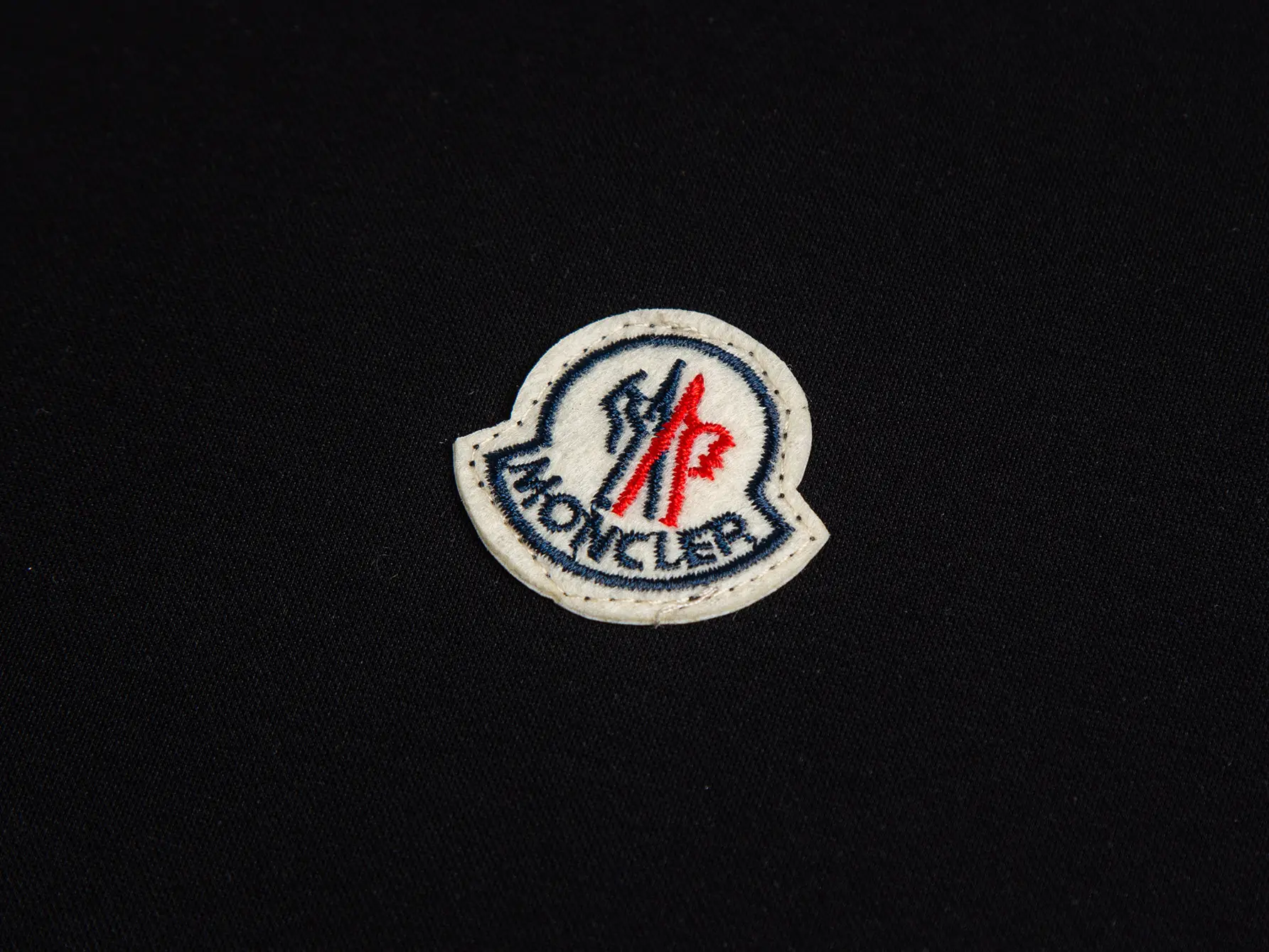 Logo-Embroidered Half-Zip Cotton Polo Shirt D12016237 — view 5