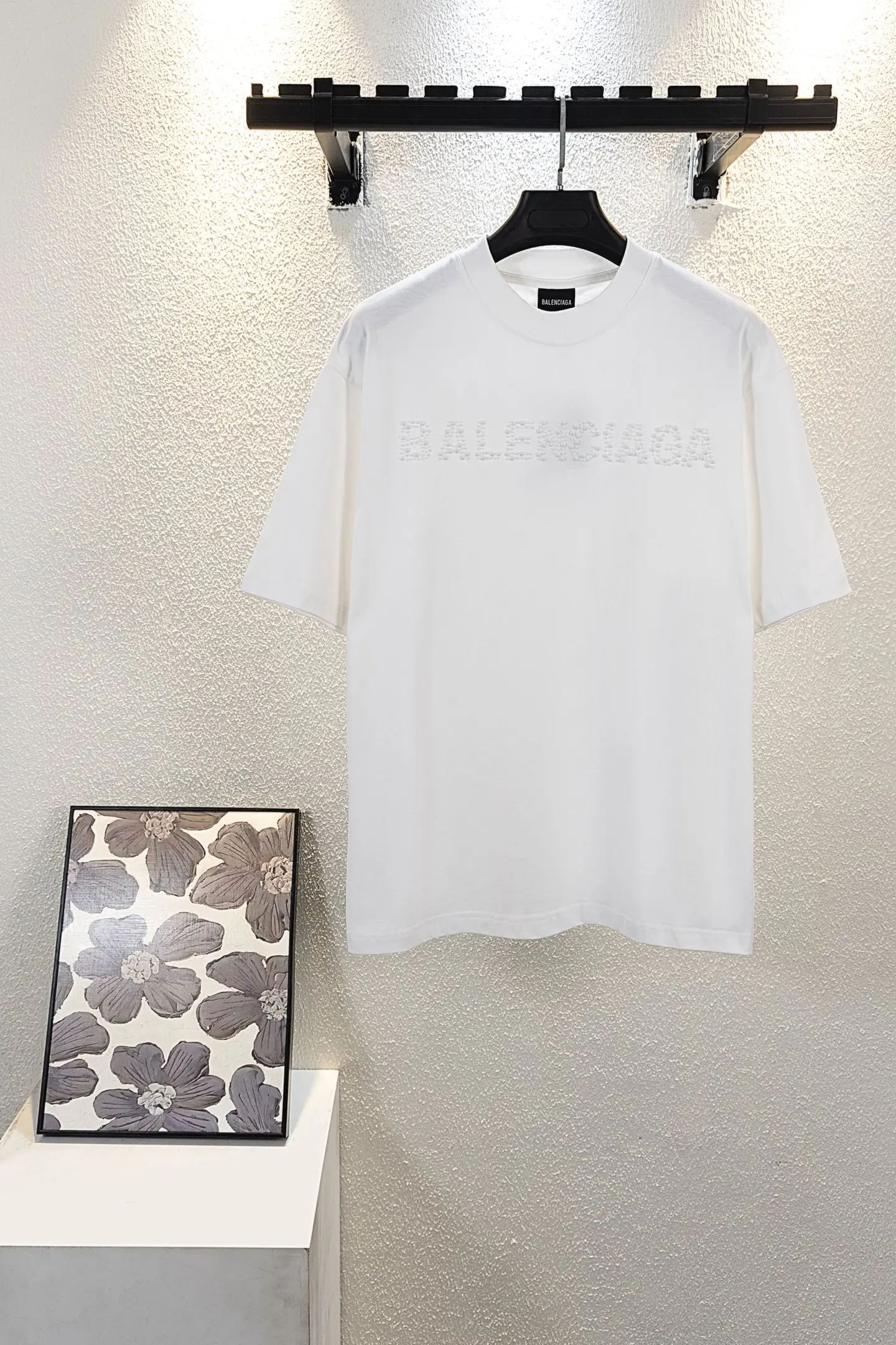 Logo Embroidered Mercerized Cotton T-Shirt D12012627
