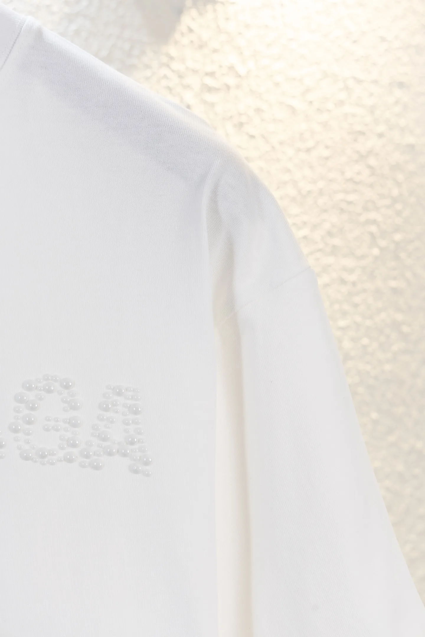Logo Embroidered Mercerized Cotton T-Shirt D12012627 — view 6