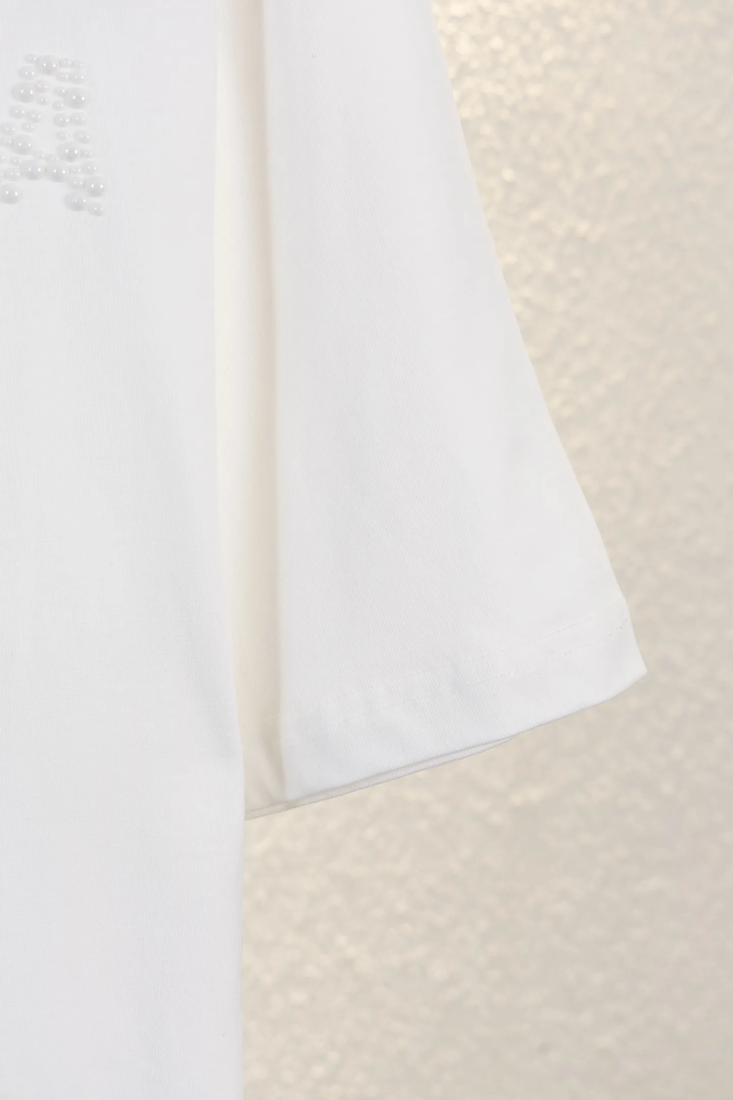 Logo Embroidered Mercerized Cotton T-Shirt D12012627 — view 7