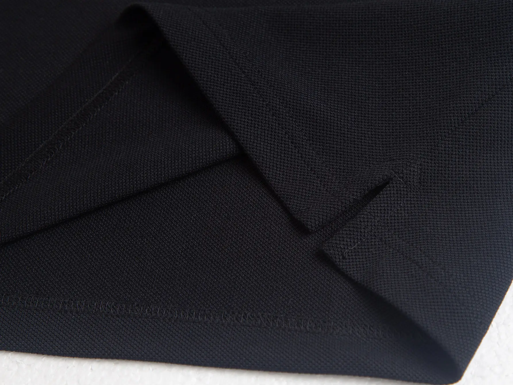 Check-Trim Cotton-Piqué Polo Shirt D12016225 — view 11