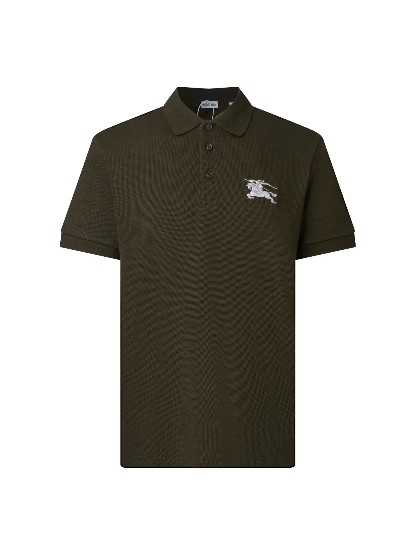 Embroidered Equestrian Knight Polo Shirt D12016231
