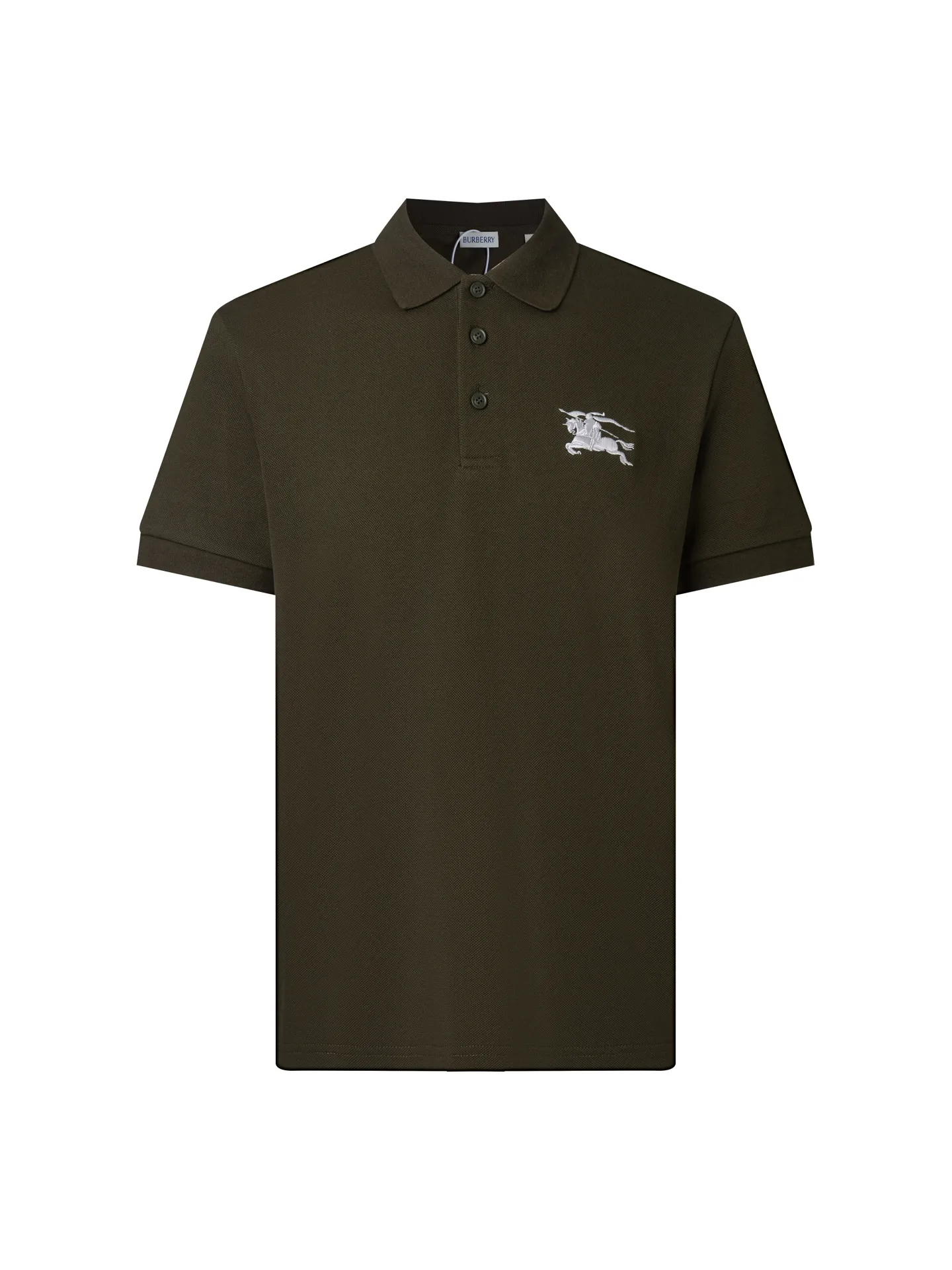 Embroidered Equestrian Knight Polo Shirt D12016231