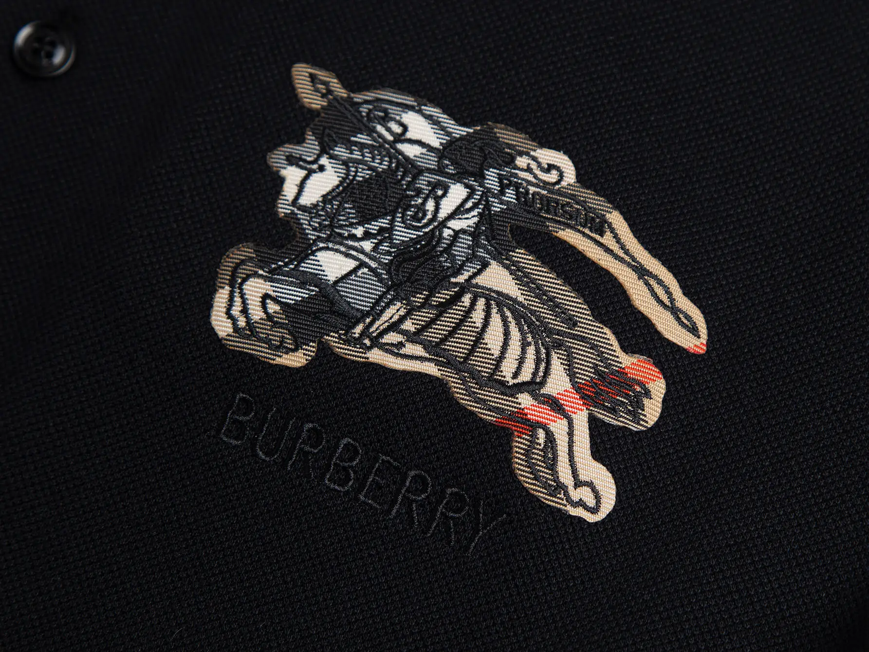 EKD Appliqué Cotton-Piqué Polo Shirt D12016234 — view 3