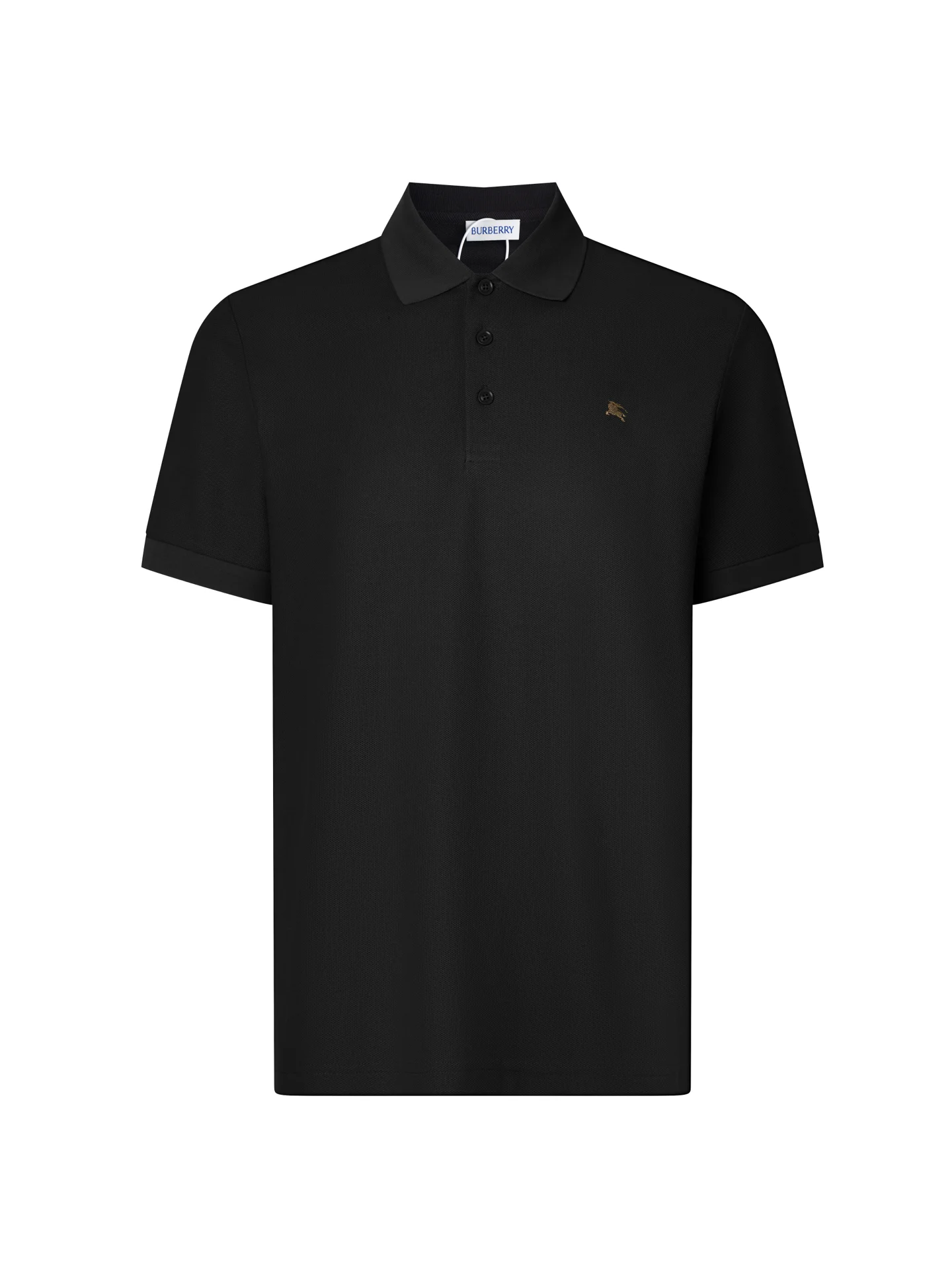 Embroidered Equestrian Knight Piqué Polo Shirt D12016274