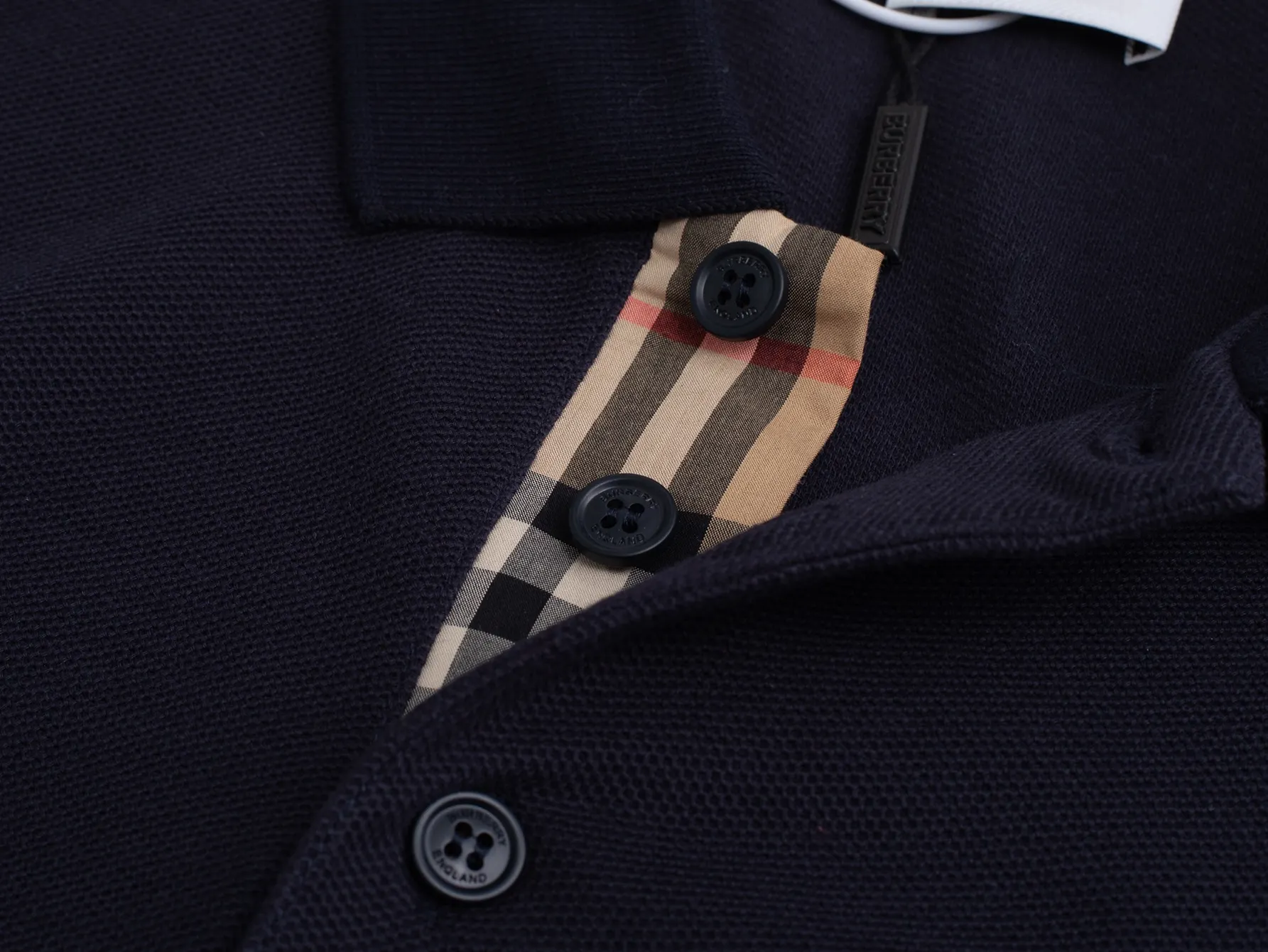 Embroidered Logo Piqué Polo Shirt D12016345 — view 4