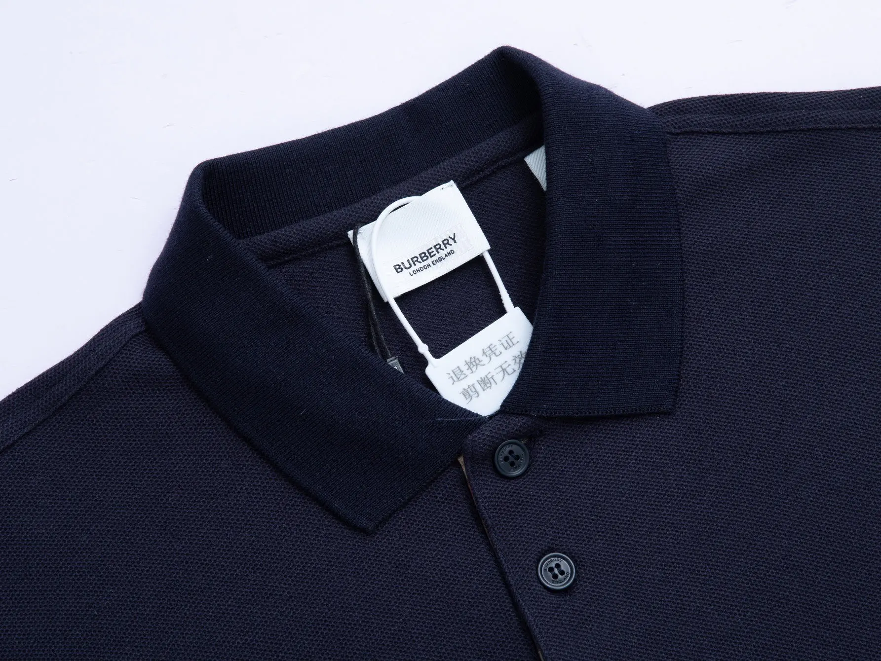 Embroidered Logo Piqué Polo Shirt D12016345 — view 6