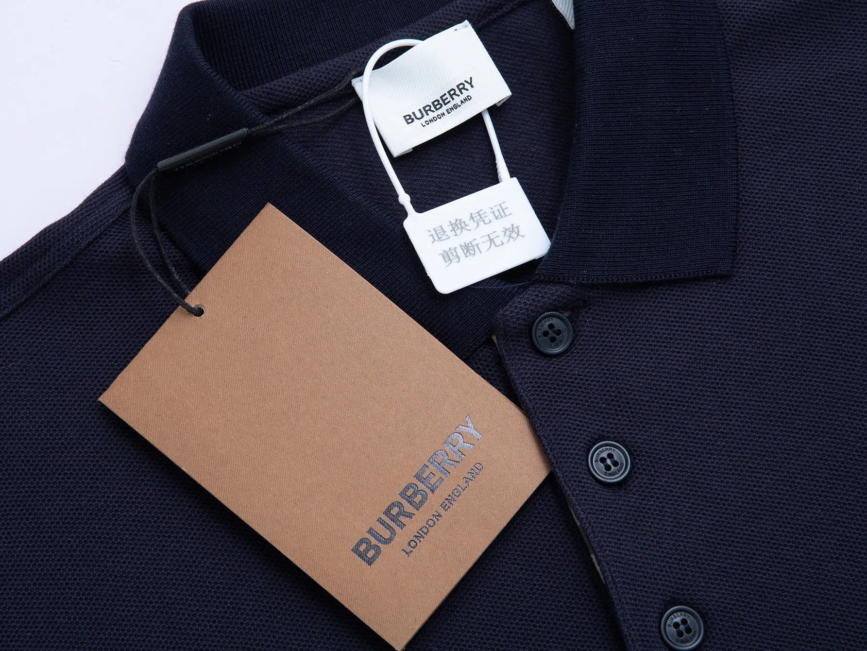 Embroidered Logo Piqué Polo Shirt D12016345 — view 7