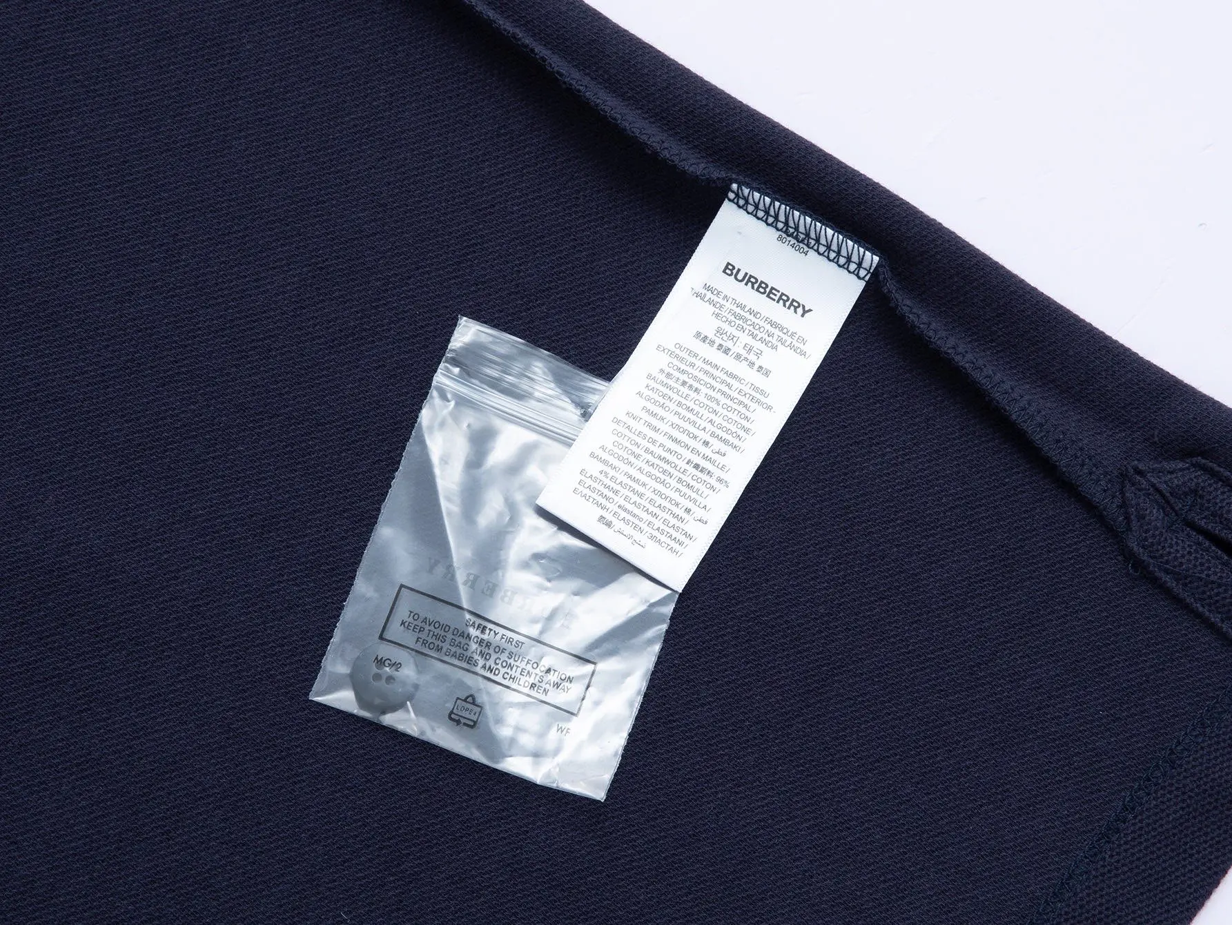 Embroidered Logo Piqué Polo Shirt D12016345 — view 8