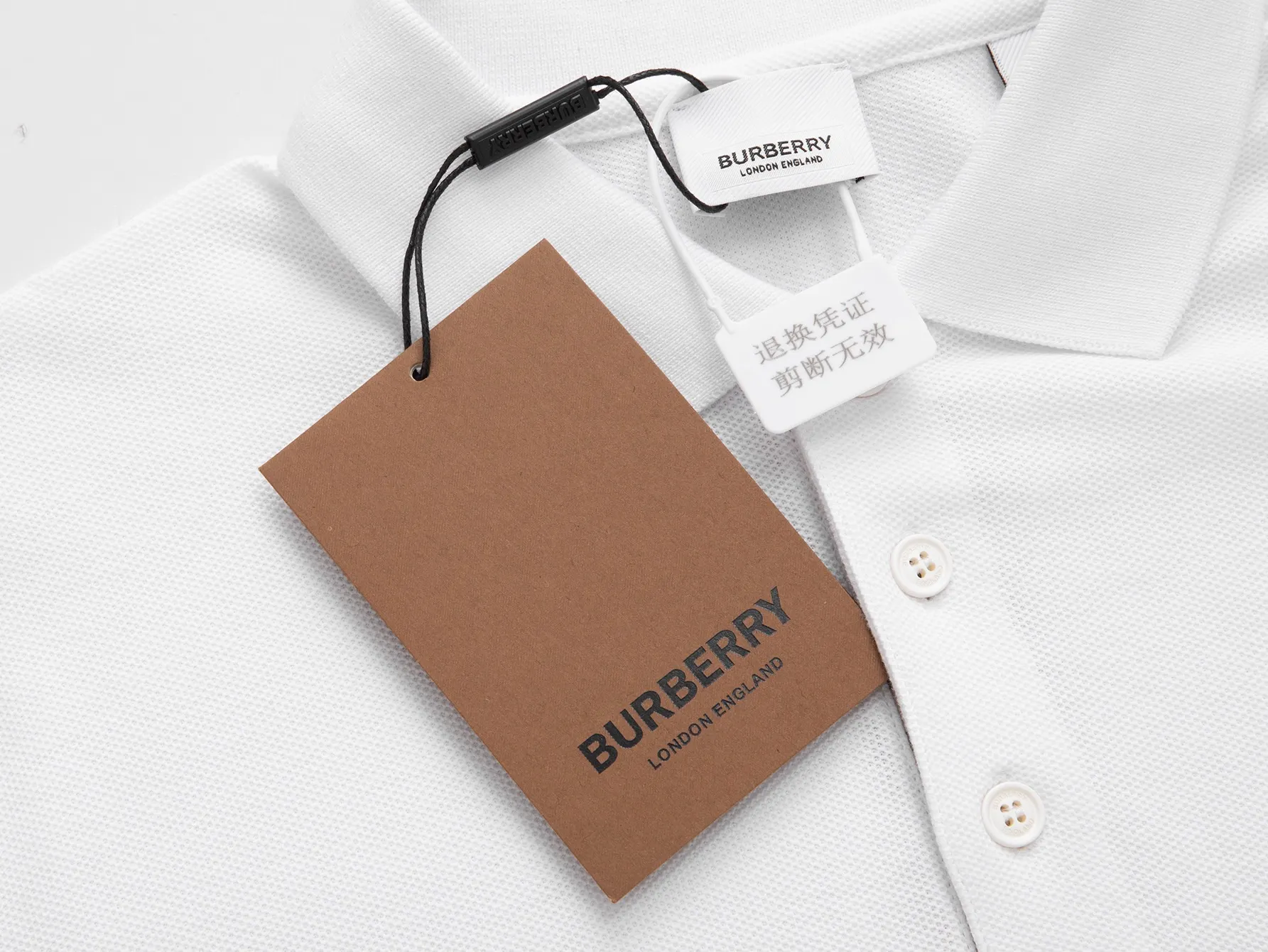 TB Monogram Embroidered Piqué Polo Shirt D12016344 — view 5