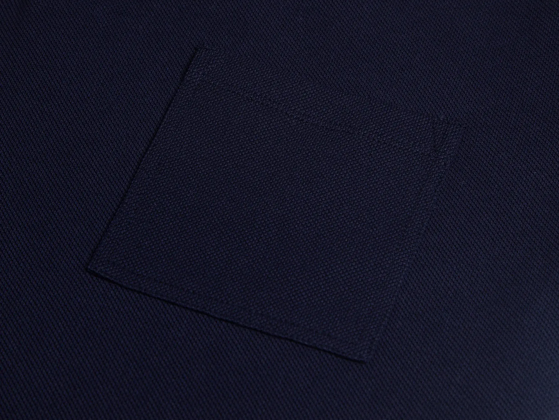 Contrast Collar Piqué Cotton Polo Shirt D12016165 — view 12