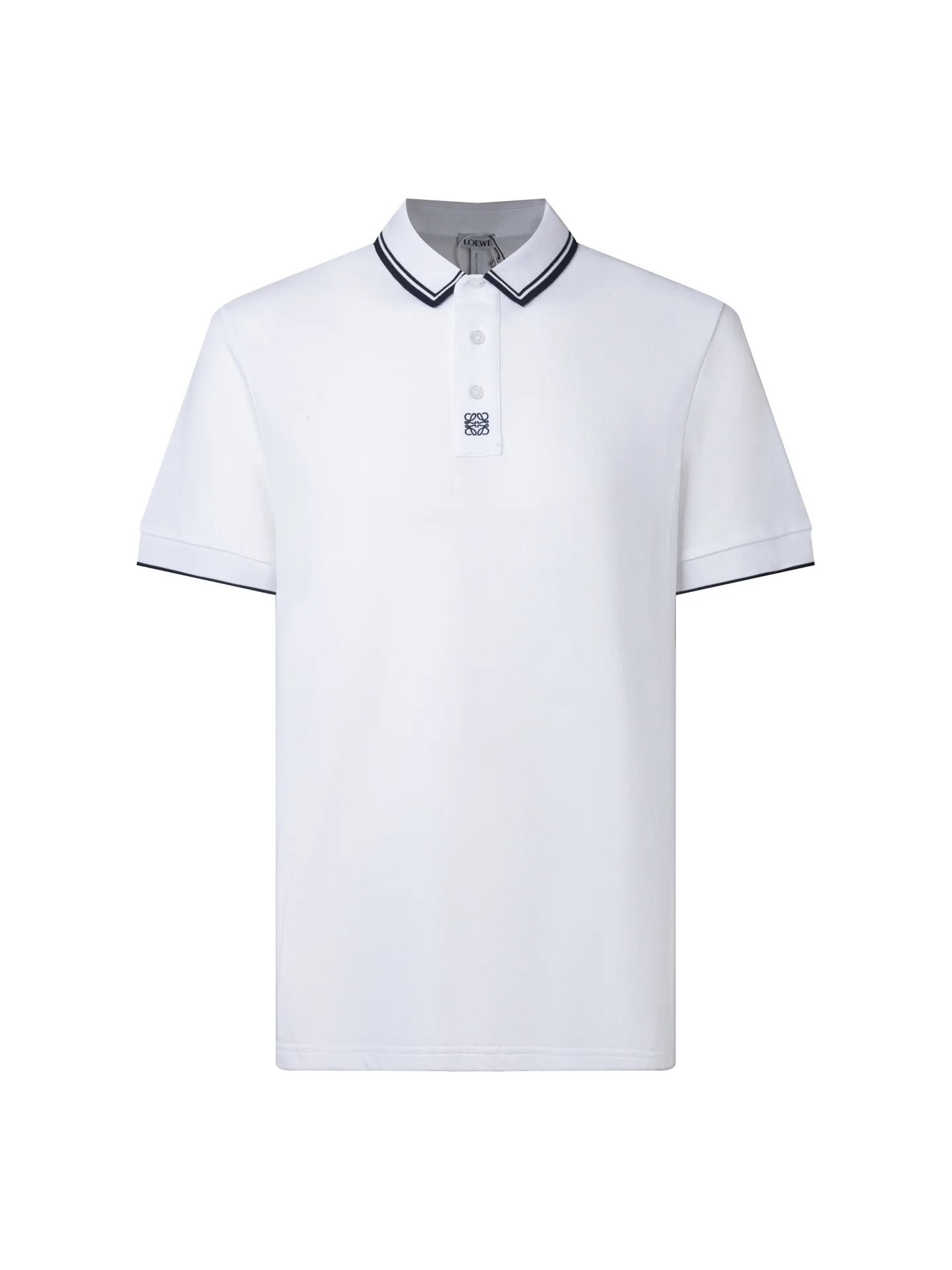 Anagram Embroidered Piqué Polo Shirt D12016423