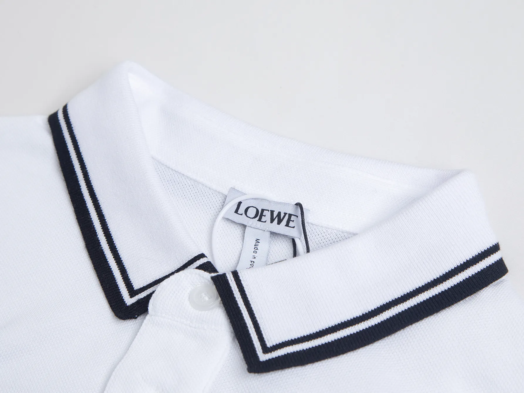 Anagram Embroidered Piqué Polo Shirt D12016423 — view 4