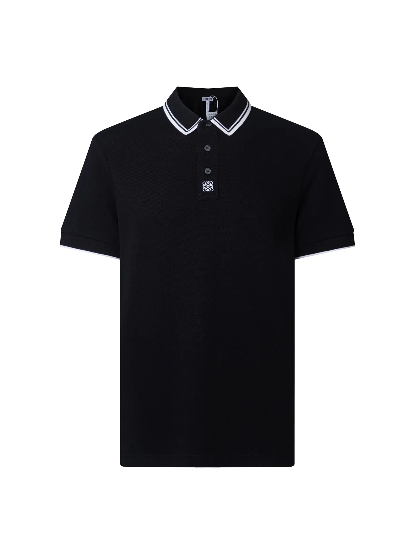 Anagram Embroidered Piqué Polo Shirt D12016424